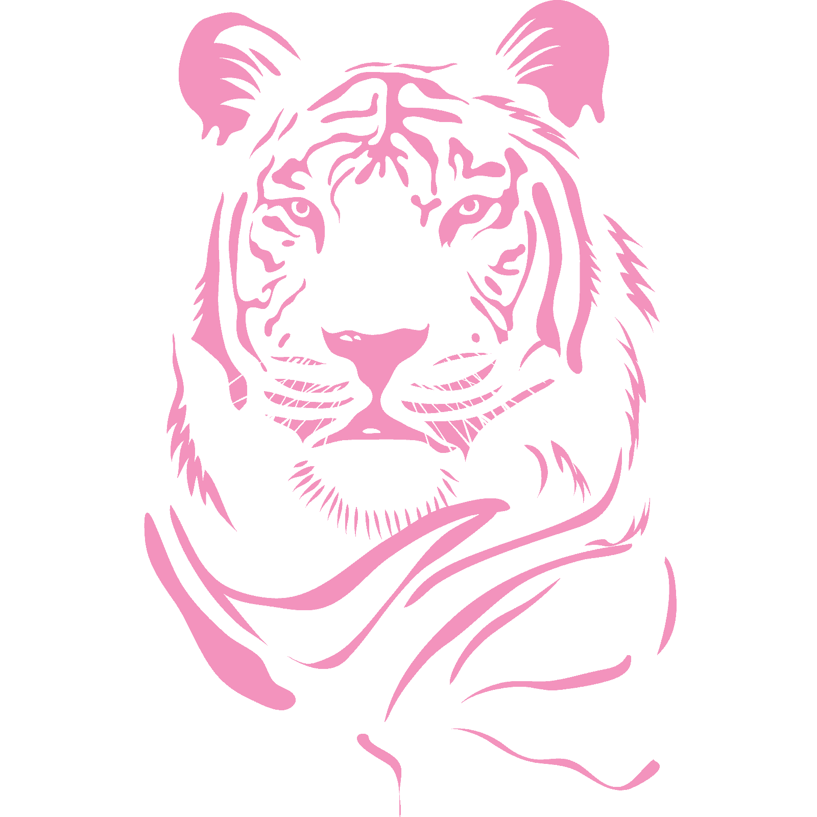Tiger Head Animal Big Cat Wall Sticker Decal Transfer Design Home Matt Vinyl España - Imagen 17 de 36