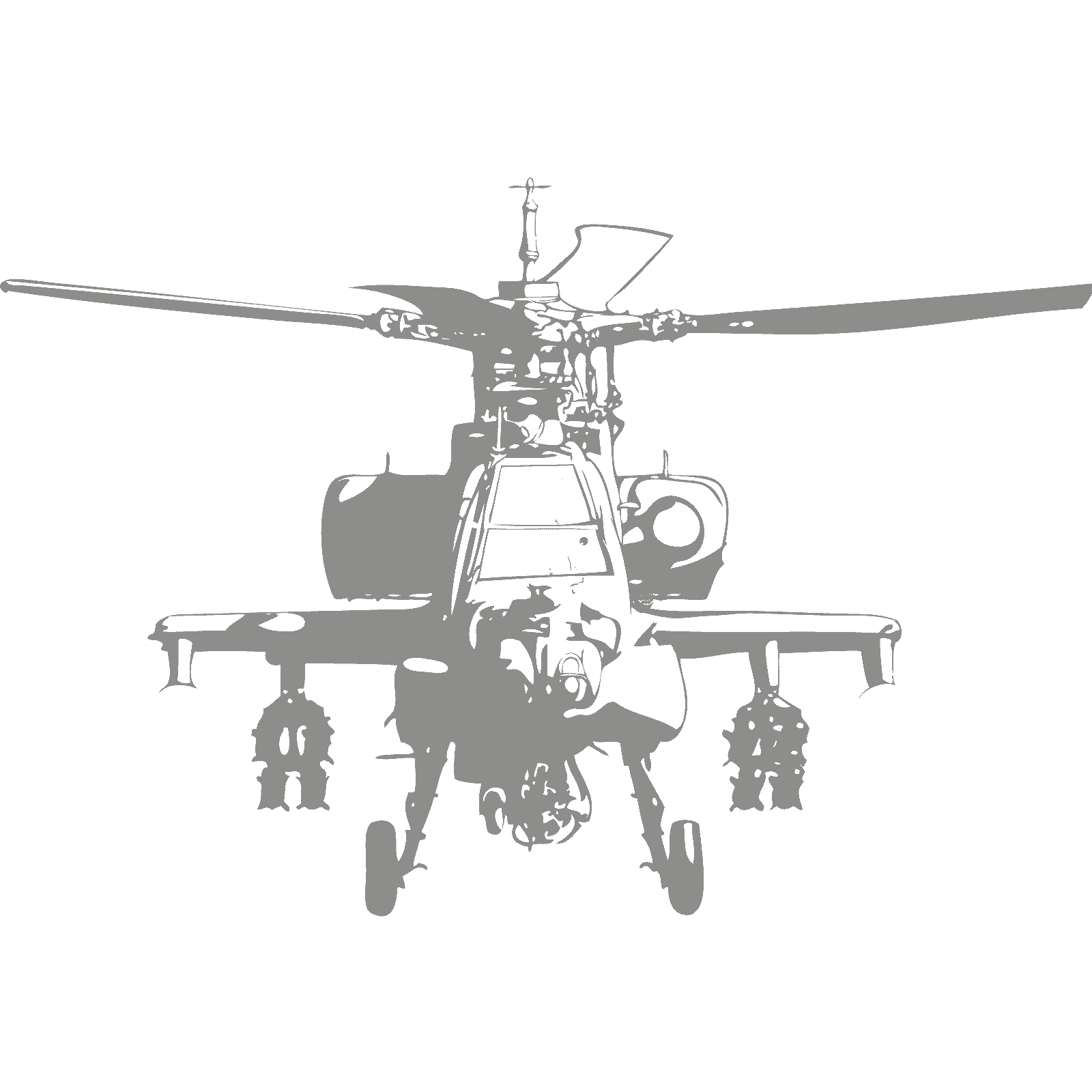 Calcomanía de pared para helicóptero militar transferencia niños dormitorio niños ejército vinilo Reino Unido - Imagen 32 de 36