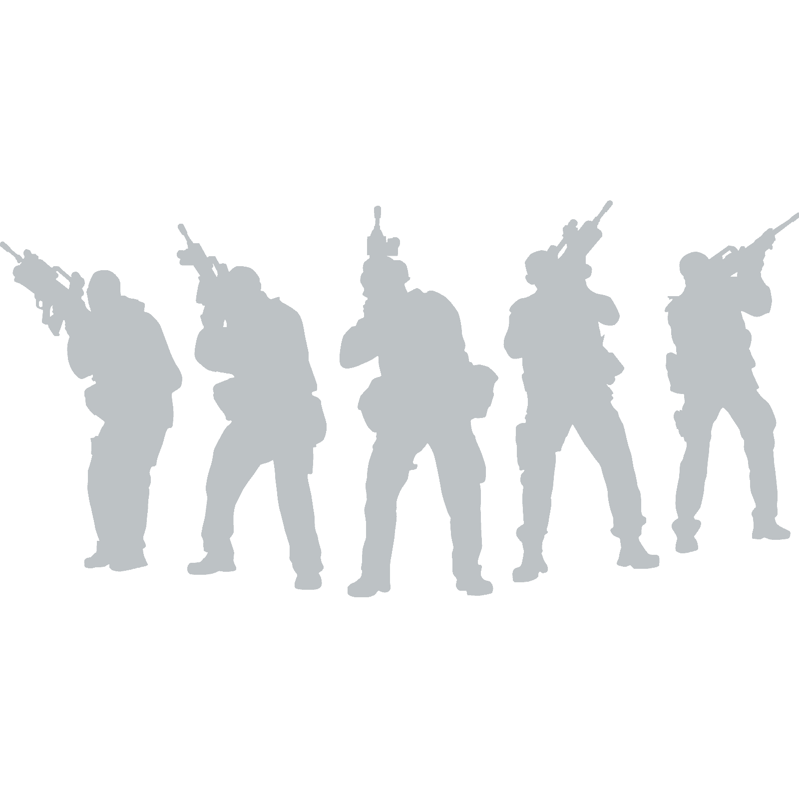 Army Soldiers Above Military Wall Sticker Decal Transfer Kids Home Matt Vinyl UK - Picture 31 of 36
