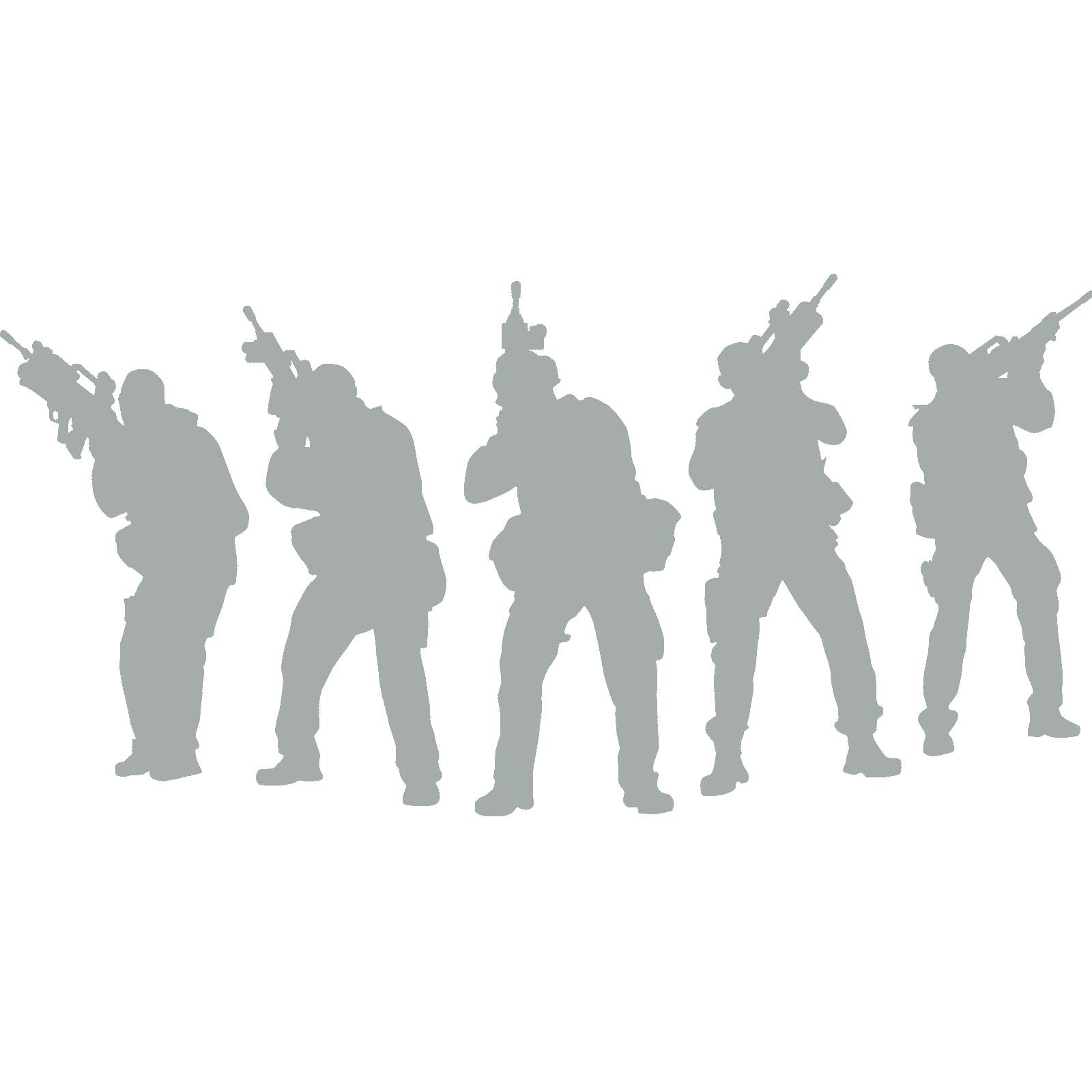 Army Soldiers Above Military Wall Sticker Decal Transfer Kids Home Matt Vinyl UK - Picture 36 of 36