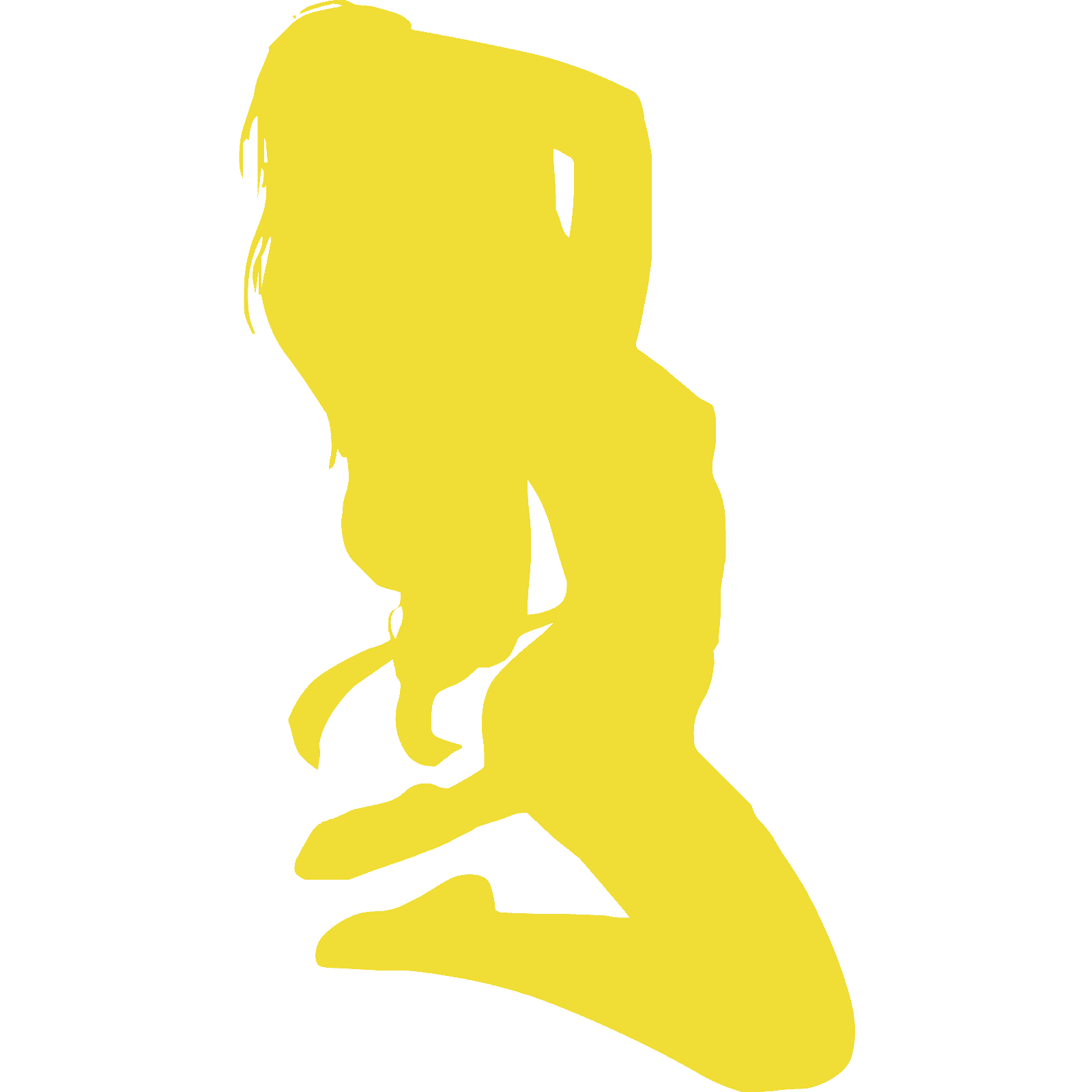 Sexy Lady Posing Wall Sticker Decal Transfer Bedroom Home Design Matt Vinyl UK - Picture 13 of 36