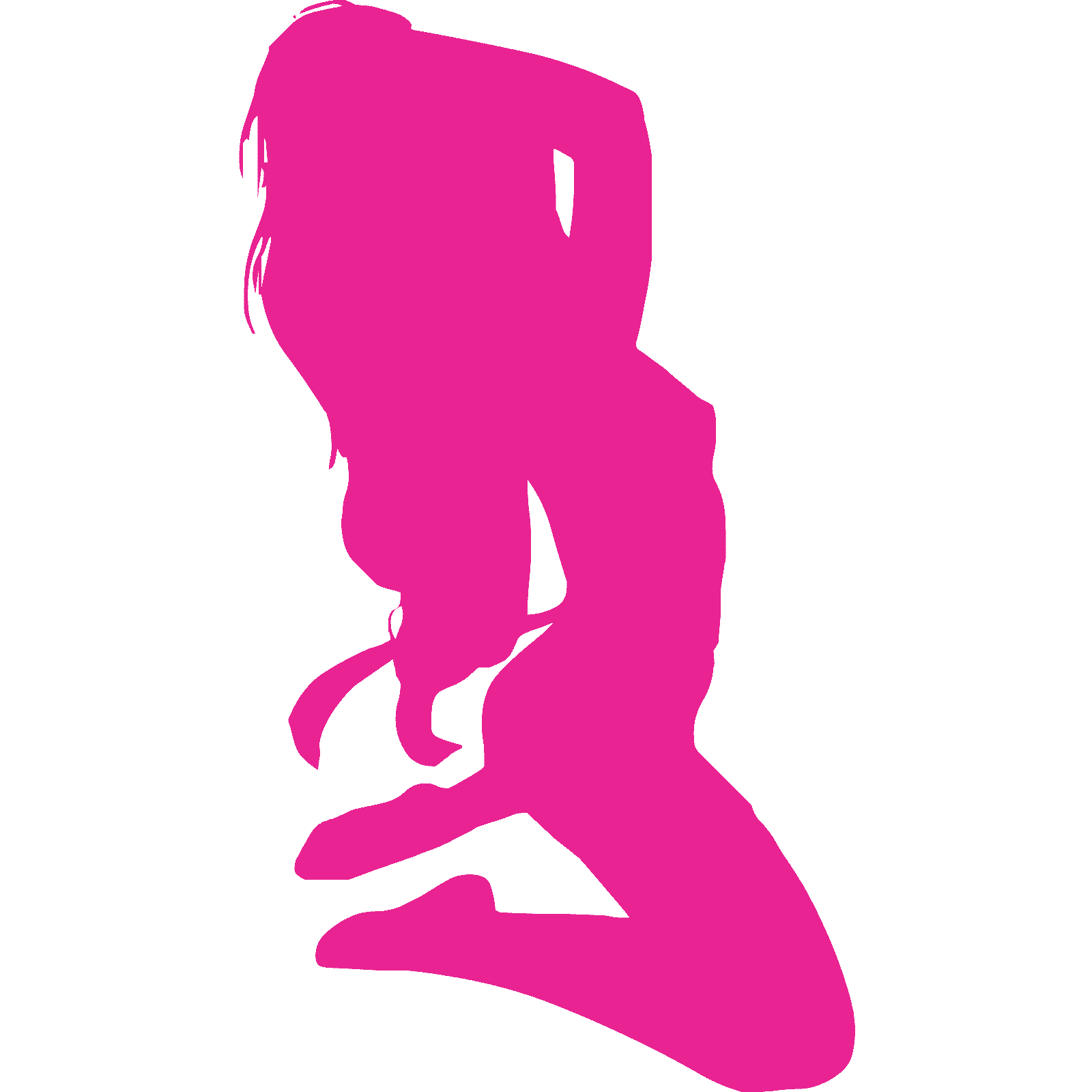 Sexy Lady Posing Wall Sticker Decal Transfer Bedroom Home Design Matt Vinyl UK - Picture 18 of 36