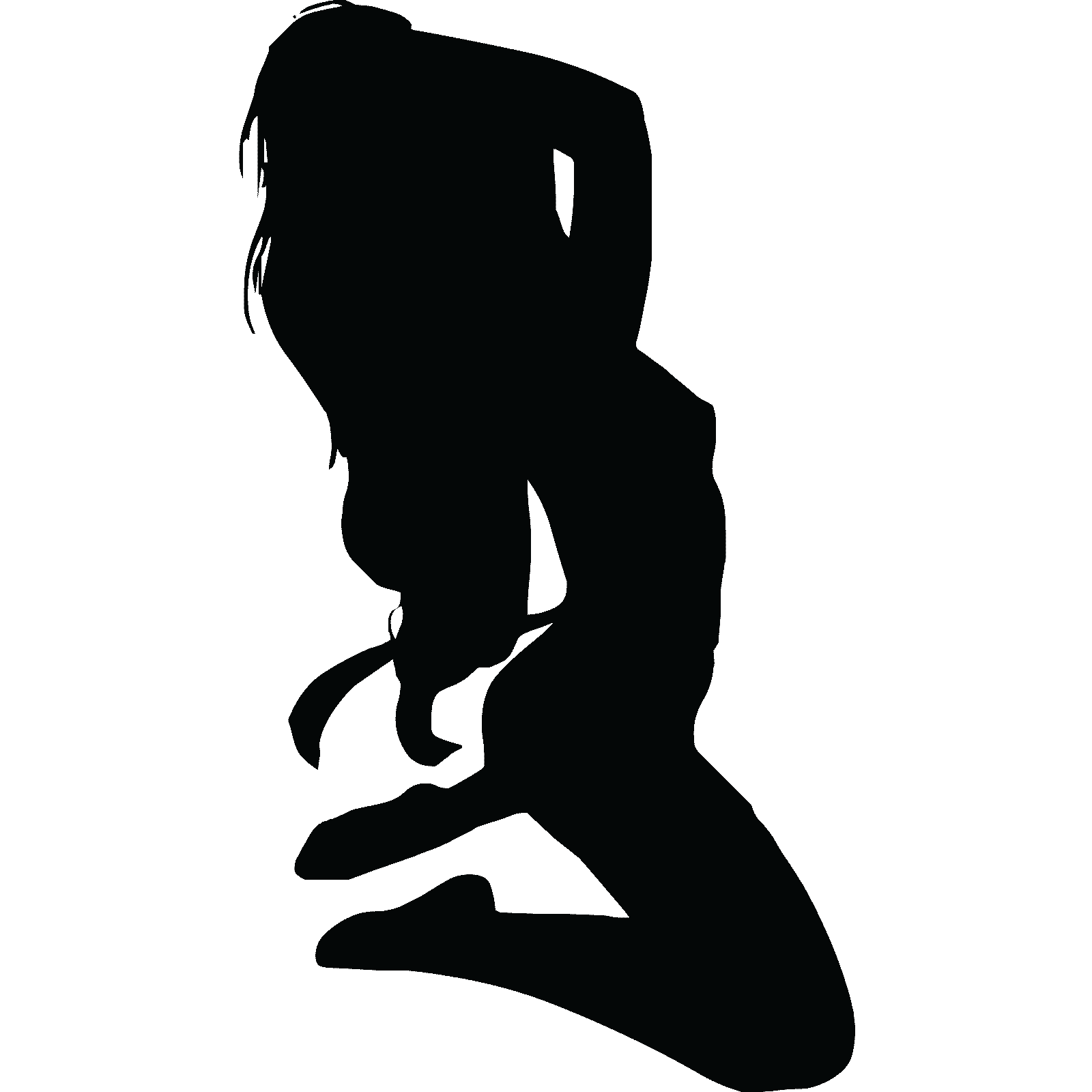 Sexy Lady Posing Wall Sticker Decal Transfer Bedroom Home Design Matt Vinyl UK - Picture 33 of 36