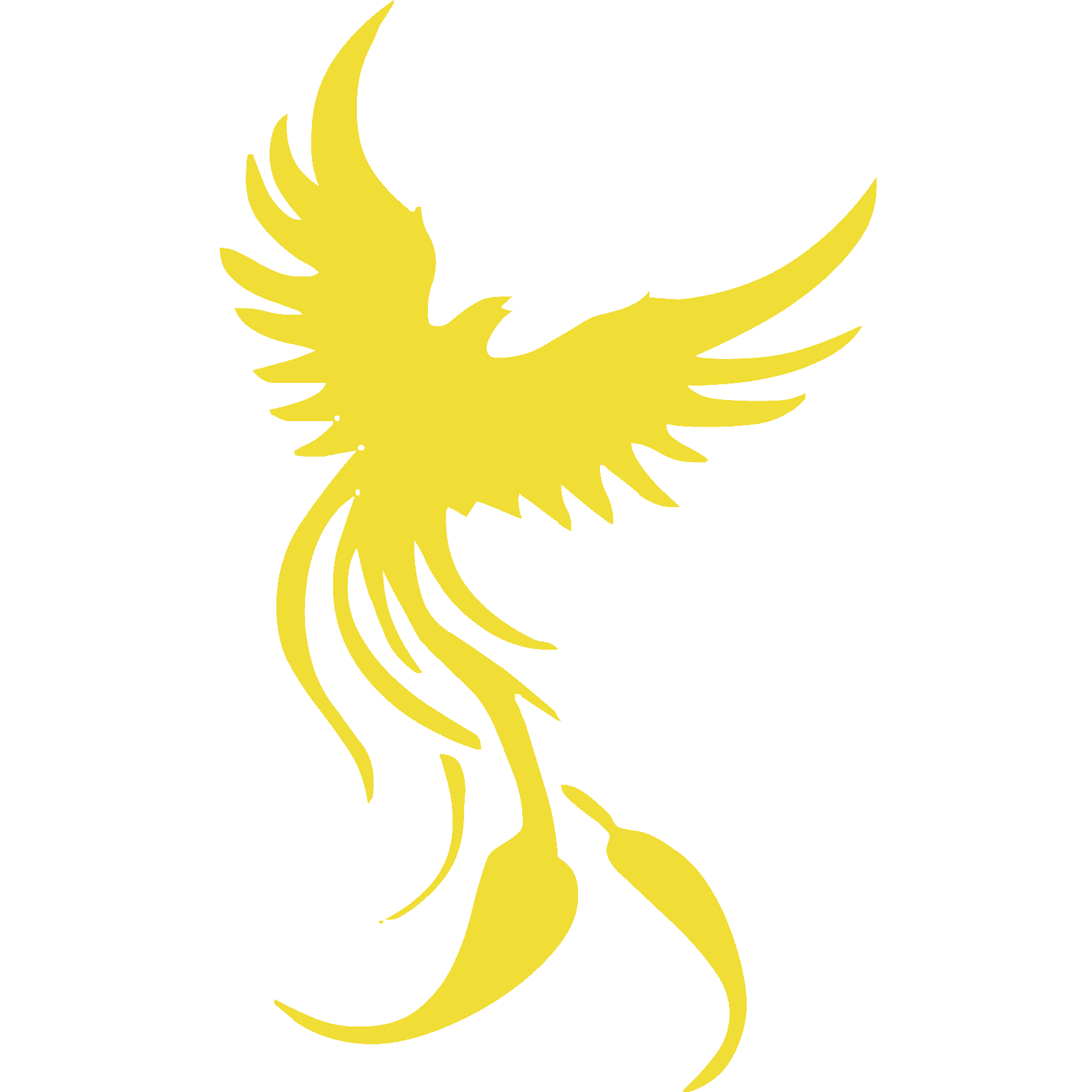 Calcomanía adhesiva de pared mítica Phoenix Rising Silhouette niños fantasía vinilo Reino Unido - Imagen 13 de 36