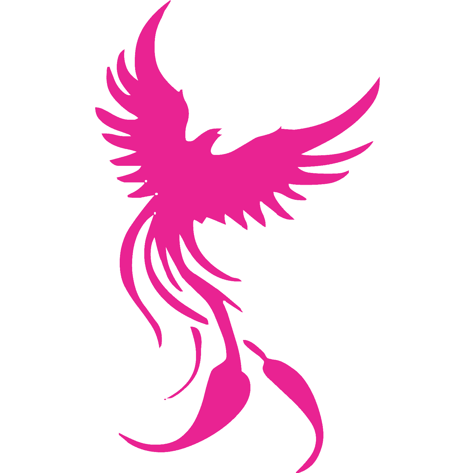 Calcomanía adhesiva de pared mítica Phoenix Rising Silhouette niños fantasía vinilo Reino Unido - Imagen 18 de 36