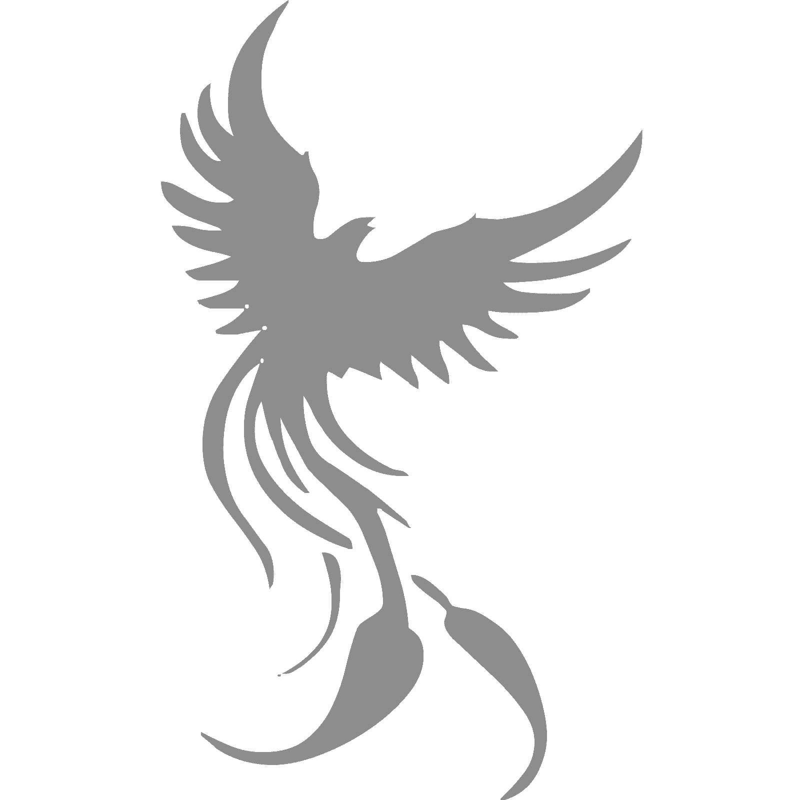 Calcomanía adhesiva de pared mítica Phoenix Rising Silhouette niños fantasía vinilo Reino Unido - Imagen 32 de 36