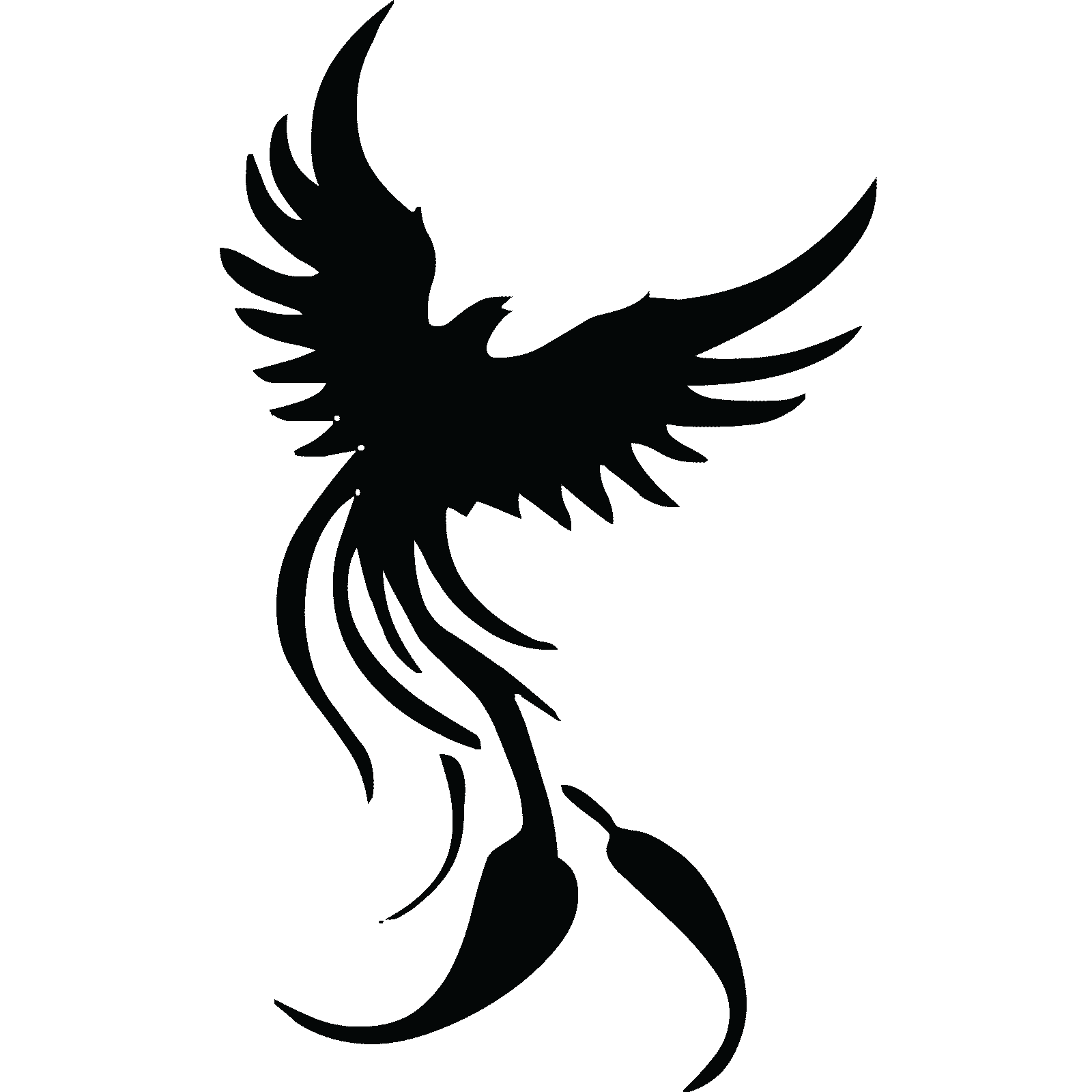Calcomanía adhesiva de pared mítica Phoenix Rising Silhouette niños fantasía vinilo Reino Unido - Imagen 33 de 36