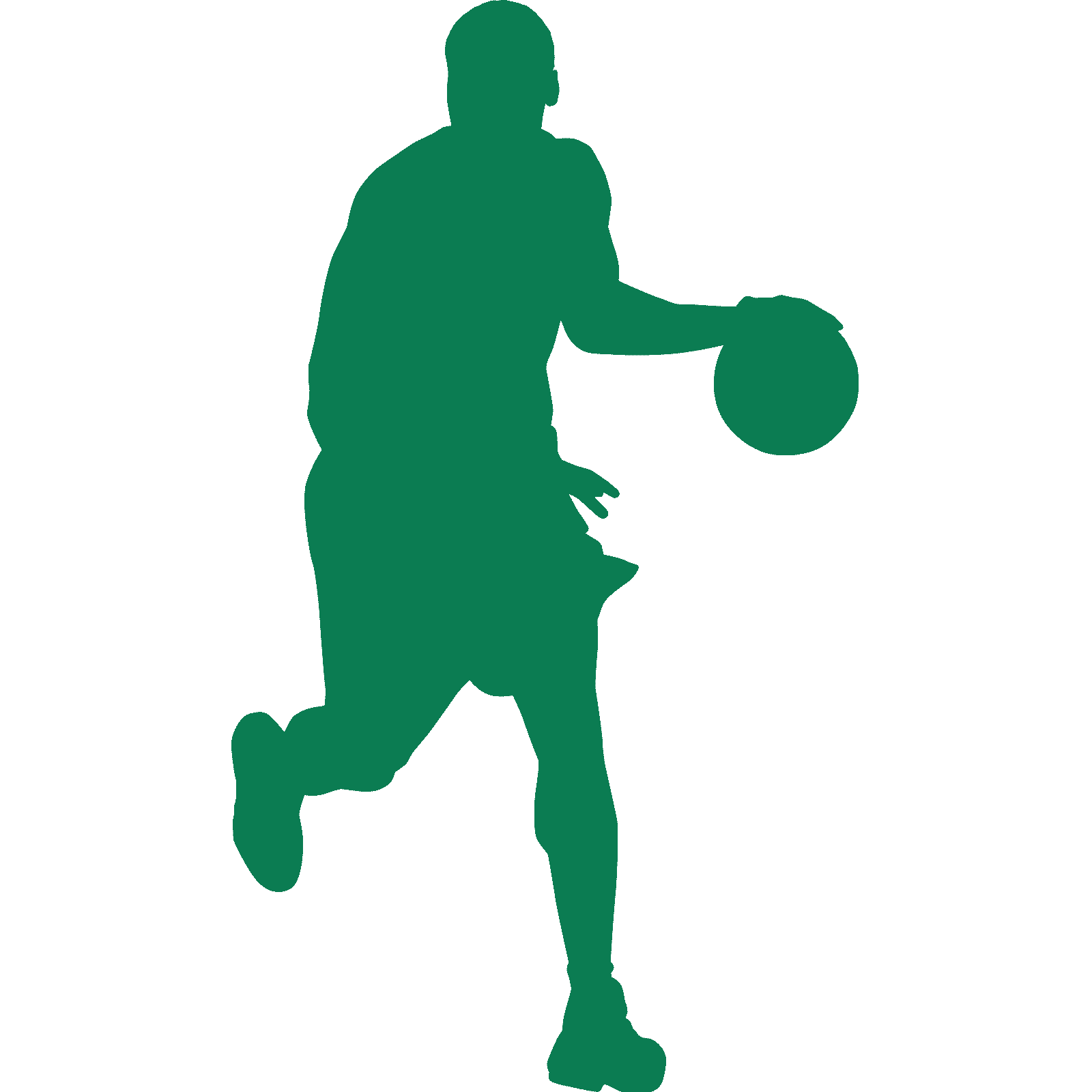 Calcomanía pegatina de pared deportiva silueta para jugador de baloncesto vinilo dormitorio infantil Reino Unido - Imagen 25 de 36