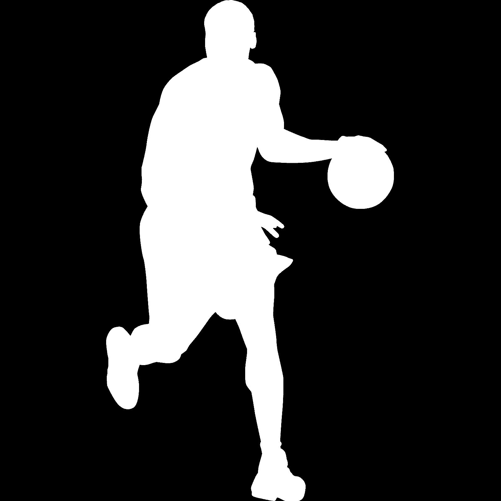Calcomanía pegatina de pared deportiva silueta para jugador de baloncesto vinilo dormitorio infantil Reino Unido - Imagen 34 de 36