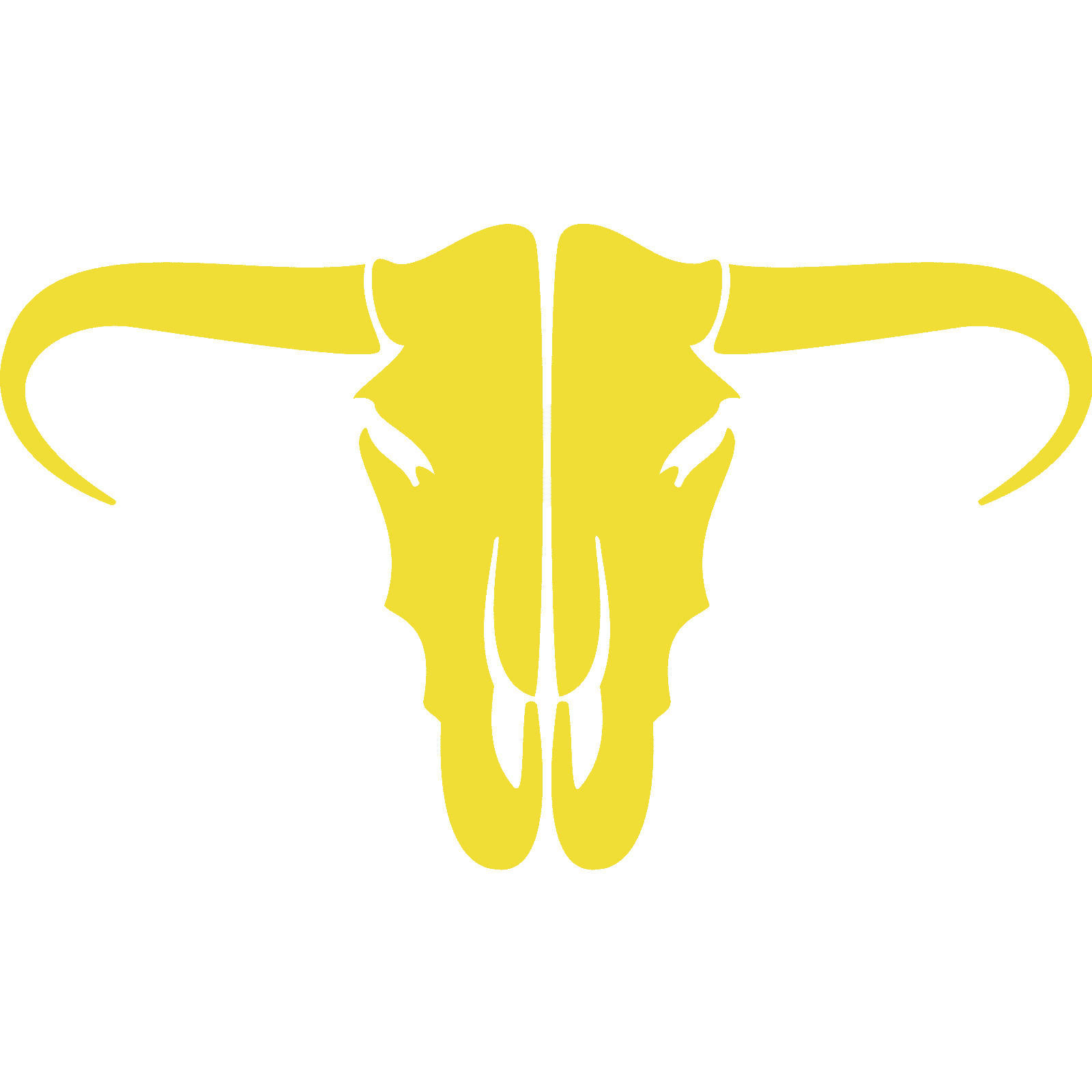 Buffalo Skull Silhouette Wall Sticker Decal Transfer Cowboy Kids Matt Vinyl UK - Picture 13 of 36