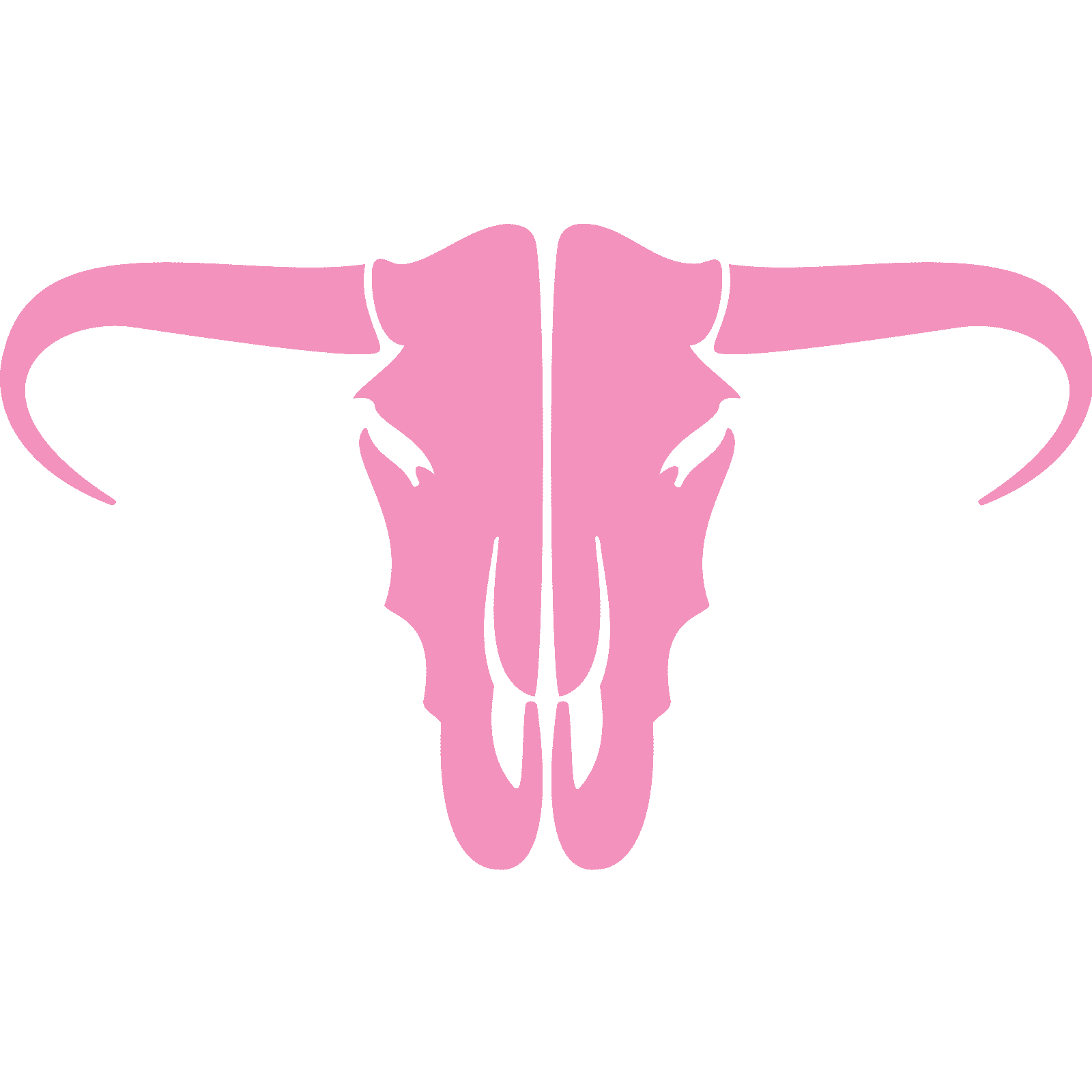 Buffalo Skull Silhouette Wall Sticker Decal Transfer Cowboy Kids Matt Vinyl UK - Picture 17 of 36