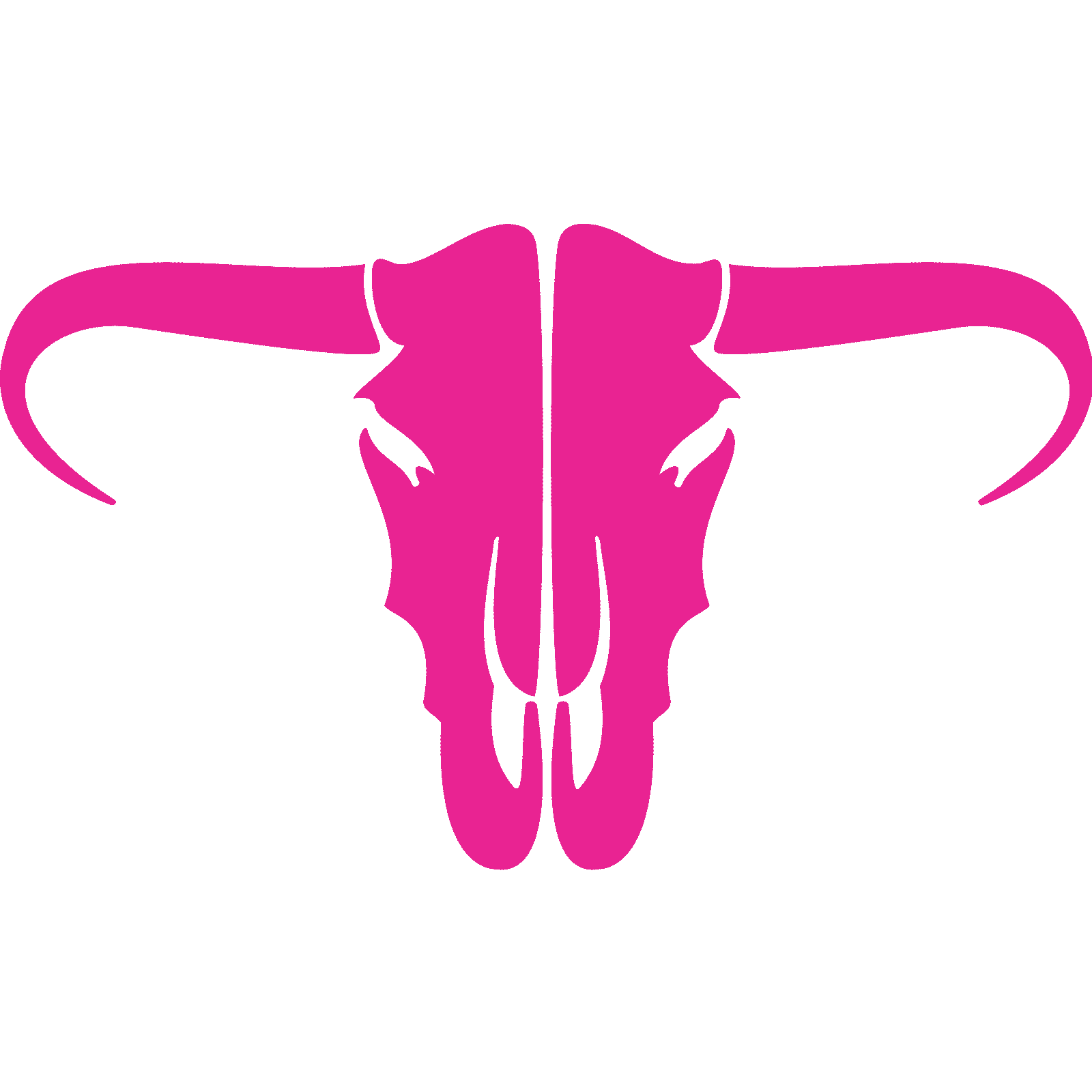 Buffalo Skull Silhouette Wall Sticker Decal Transfer Cowboy Kids Matt Vinyl UK - Picture 18 of 36