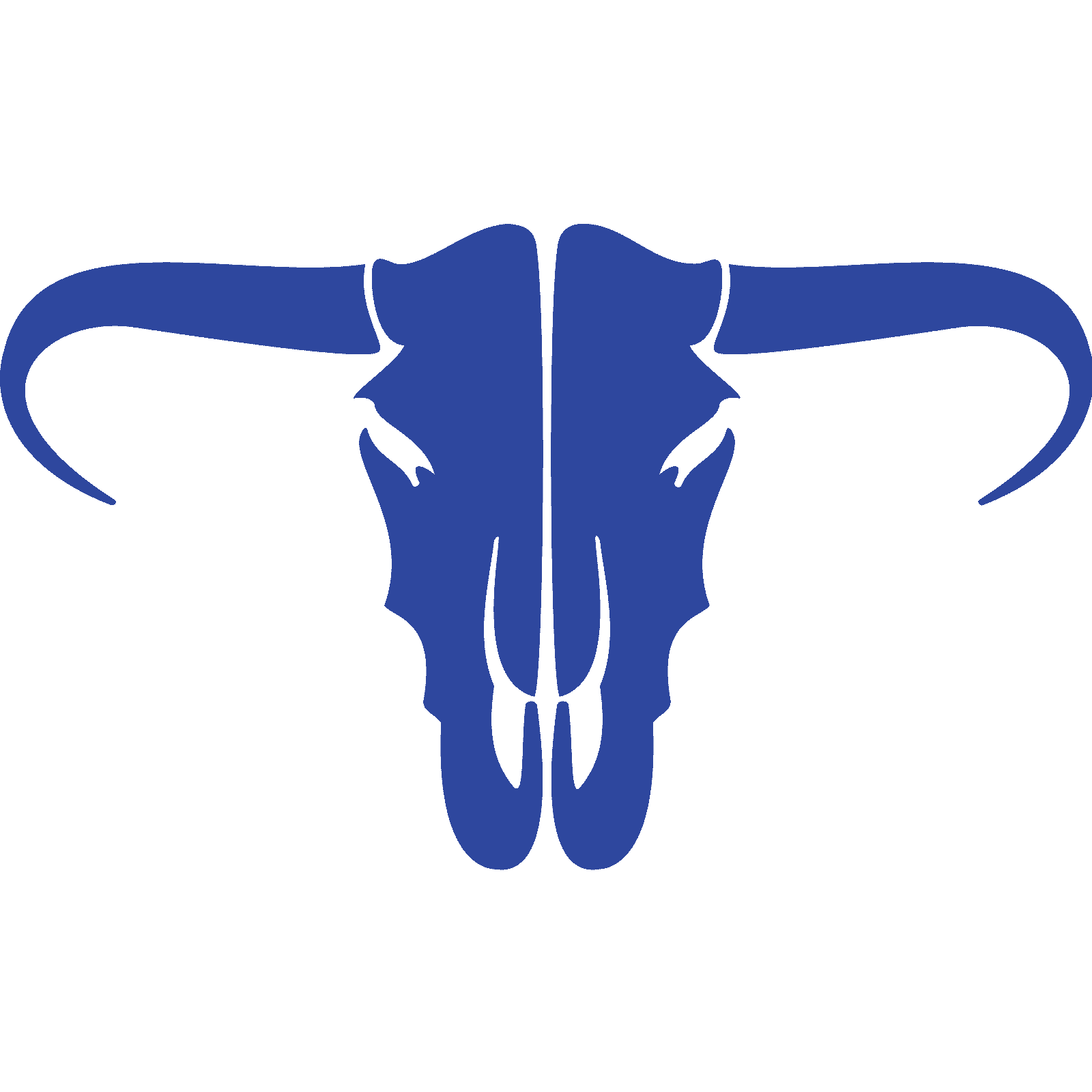Buffalo Skull Silhouette Wall Sticker Decal Transfer Cowboy Kids Matt Vinyl UK - Picture 21 of 36