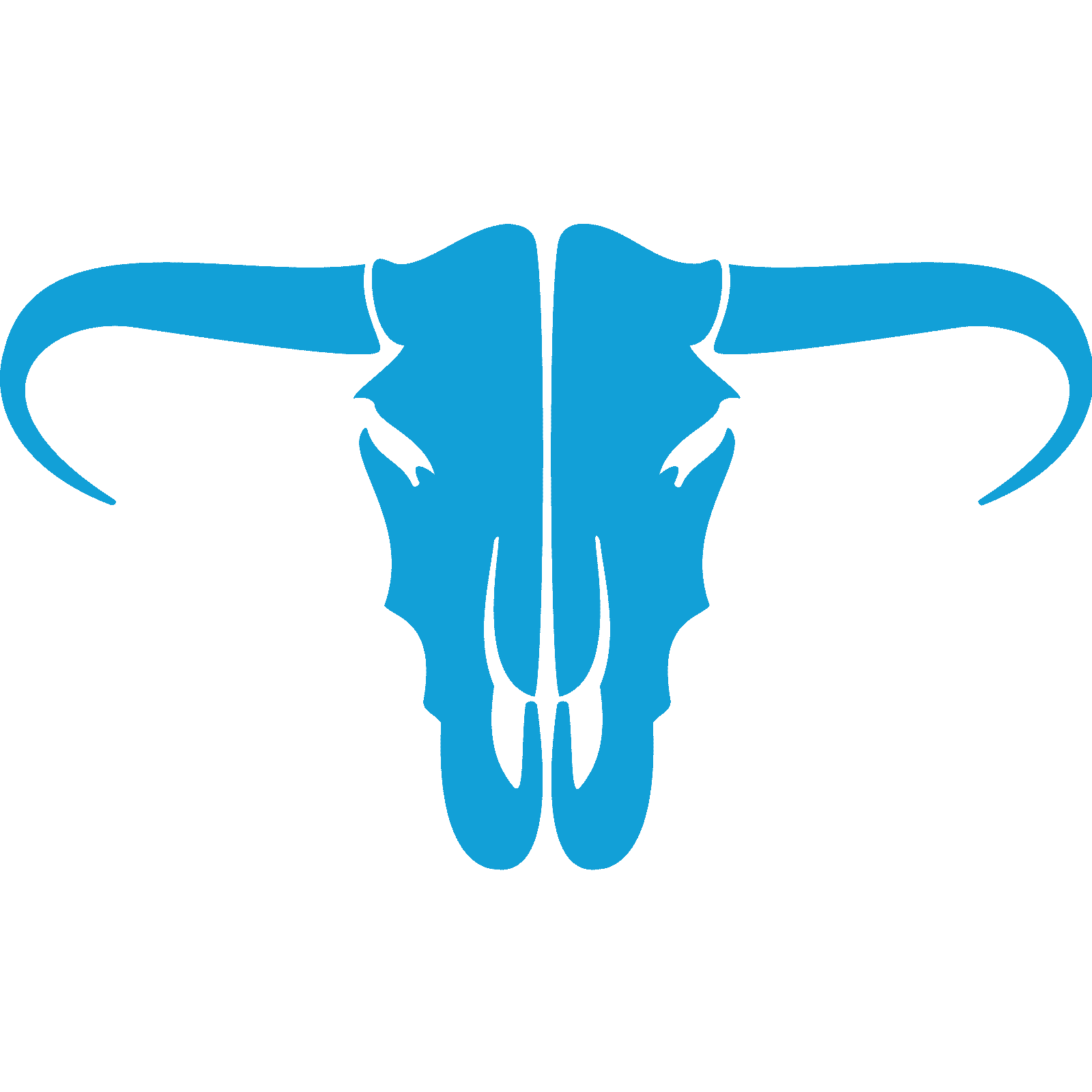 Buffalo Skull Silhouette Wall Sticker Decal Transfer Cowboy Kids Matt Vinyl UK - Picture 22 of 36