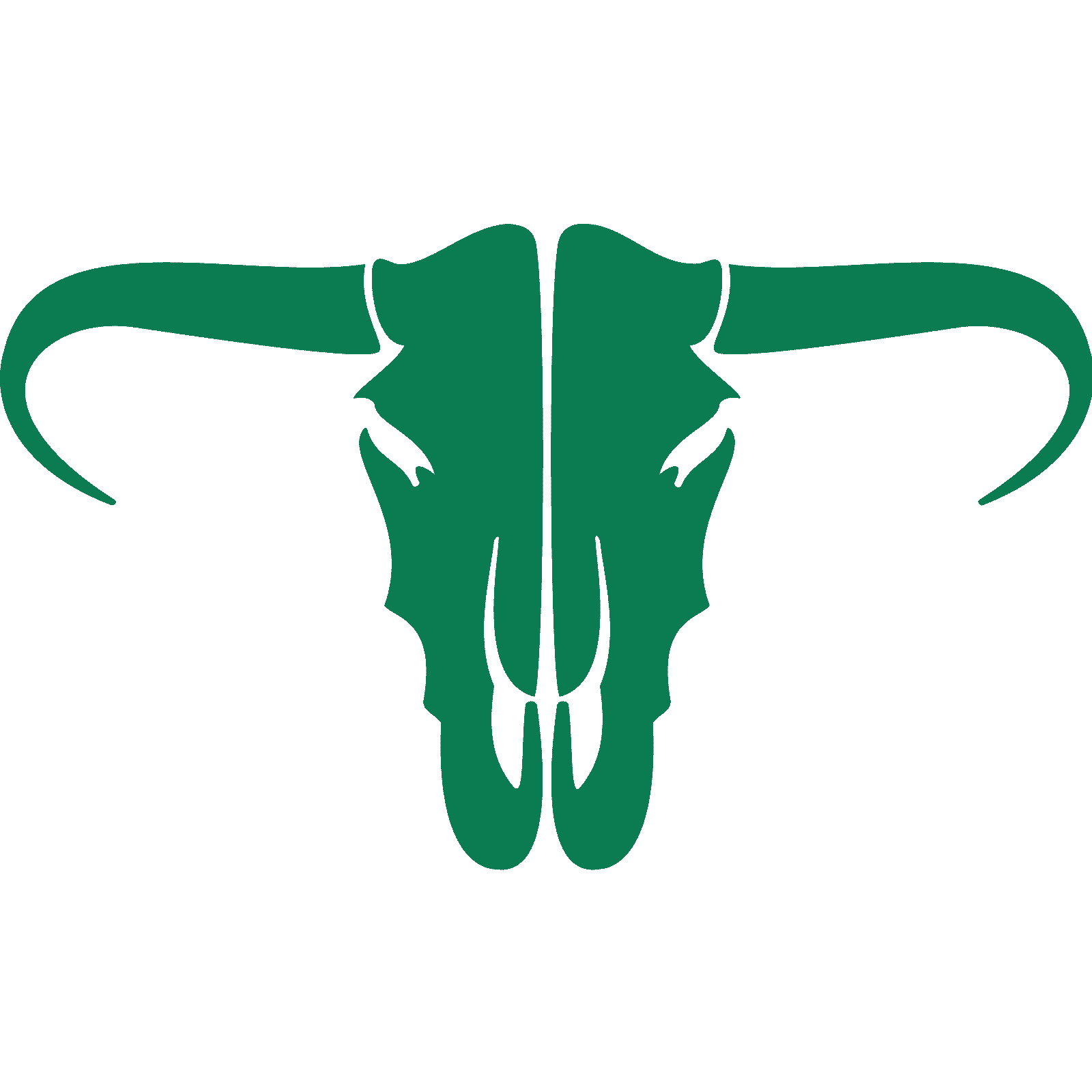 Buffalo Skull Silhouette Wall Sticker Decal Transfer Cowboy Kids Matt Vinyl UK - Picture 25 of 36