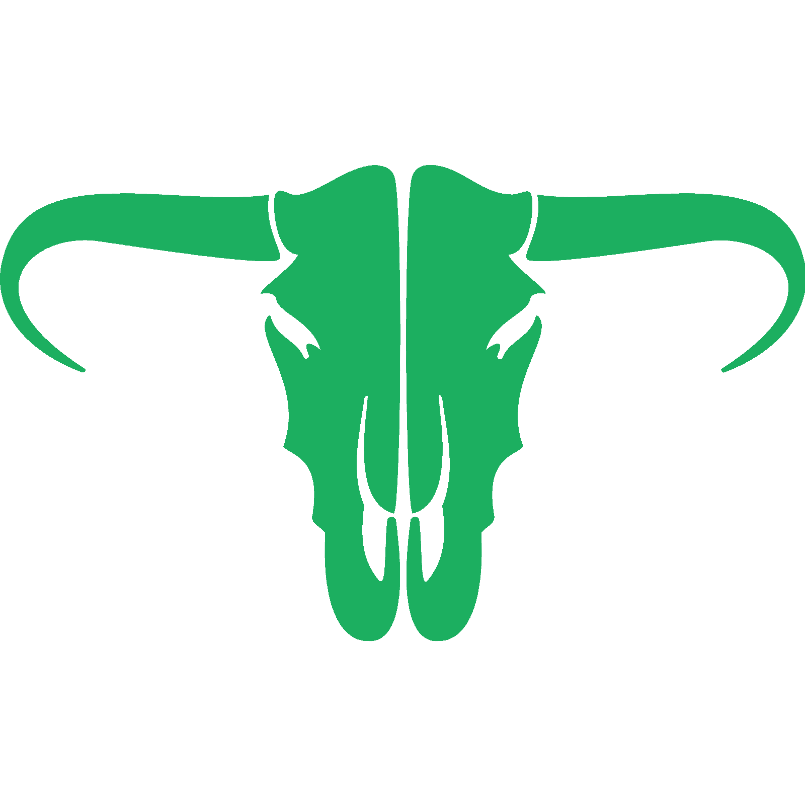 Buffalo Skull Silhouette Wall Sticker Decal Transfer Cowboy Kids Matt Vinyl UK - Picture 26 of 36