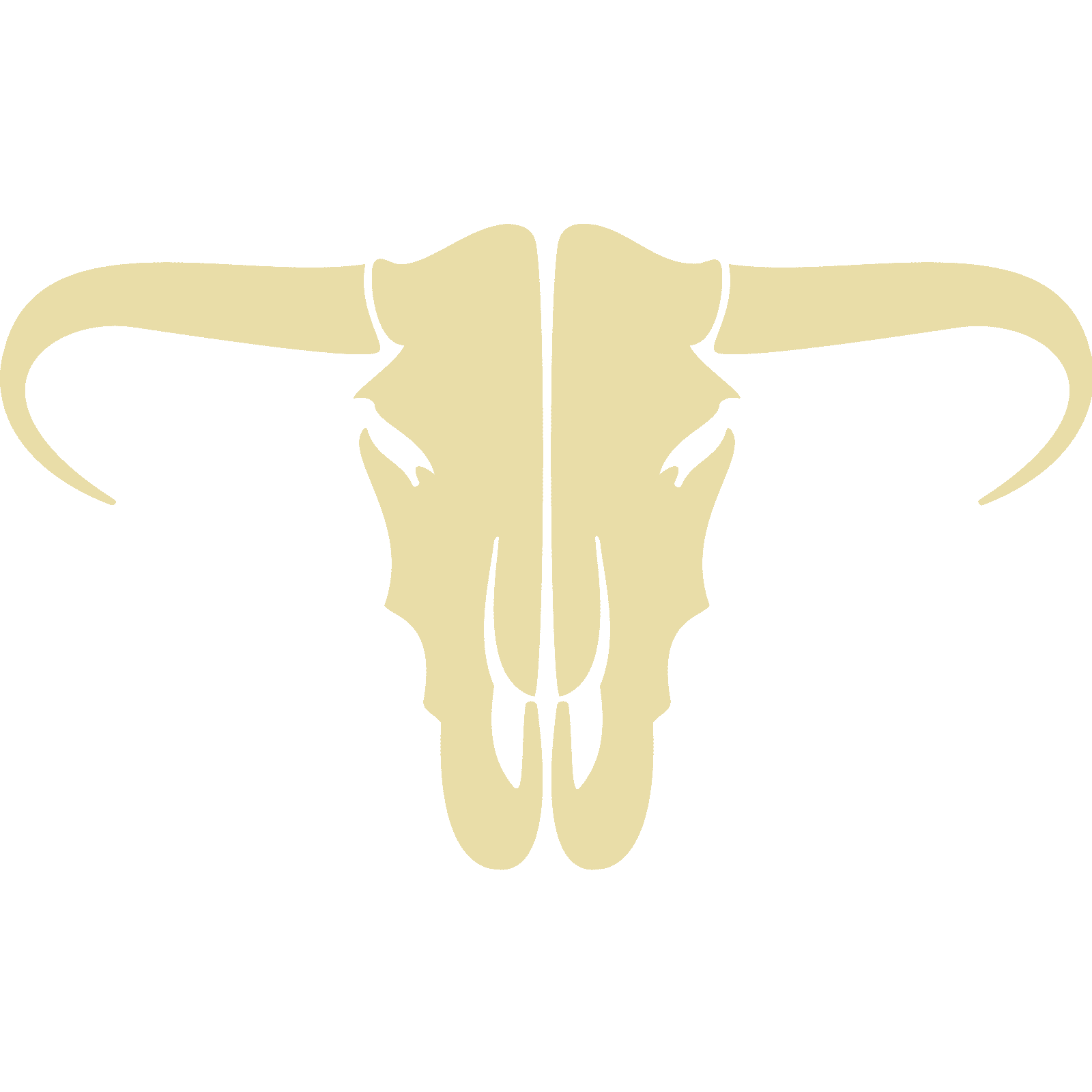 Buffalo Skull Silhouette Wall Sticker Decal Transfer Cowboy Kids Matt Vinyl UK - Picture 30 of 36