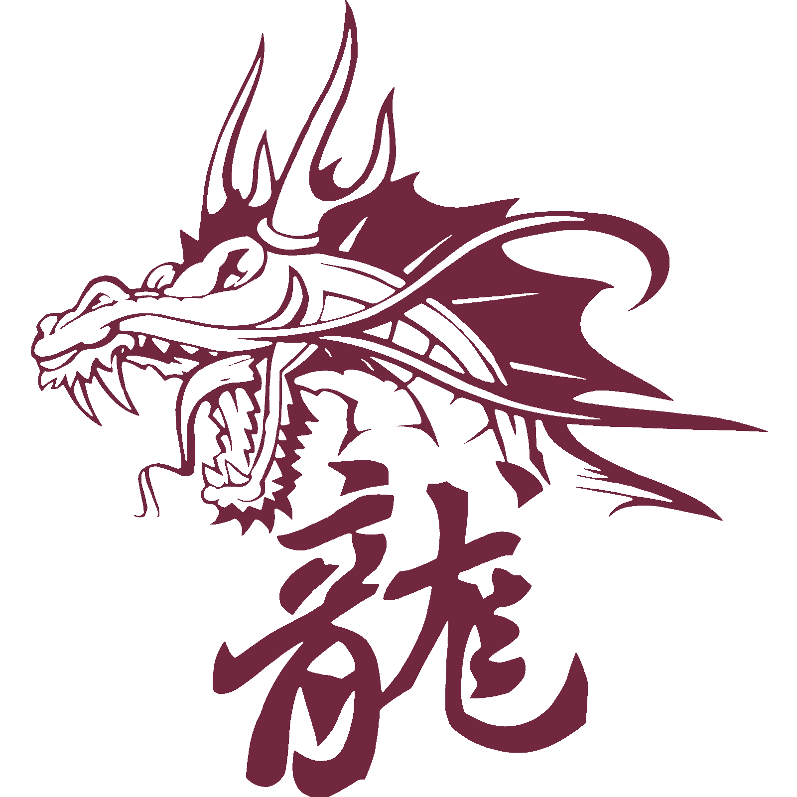 Calcomanía de pared china dragón y símbolo transferencia hogar dormitorio vinilo mate Reino Unido - Imagen 16 de 36