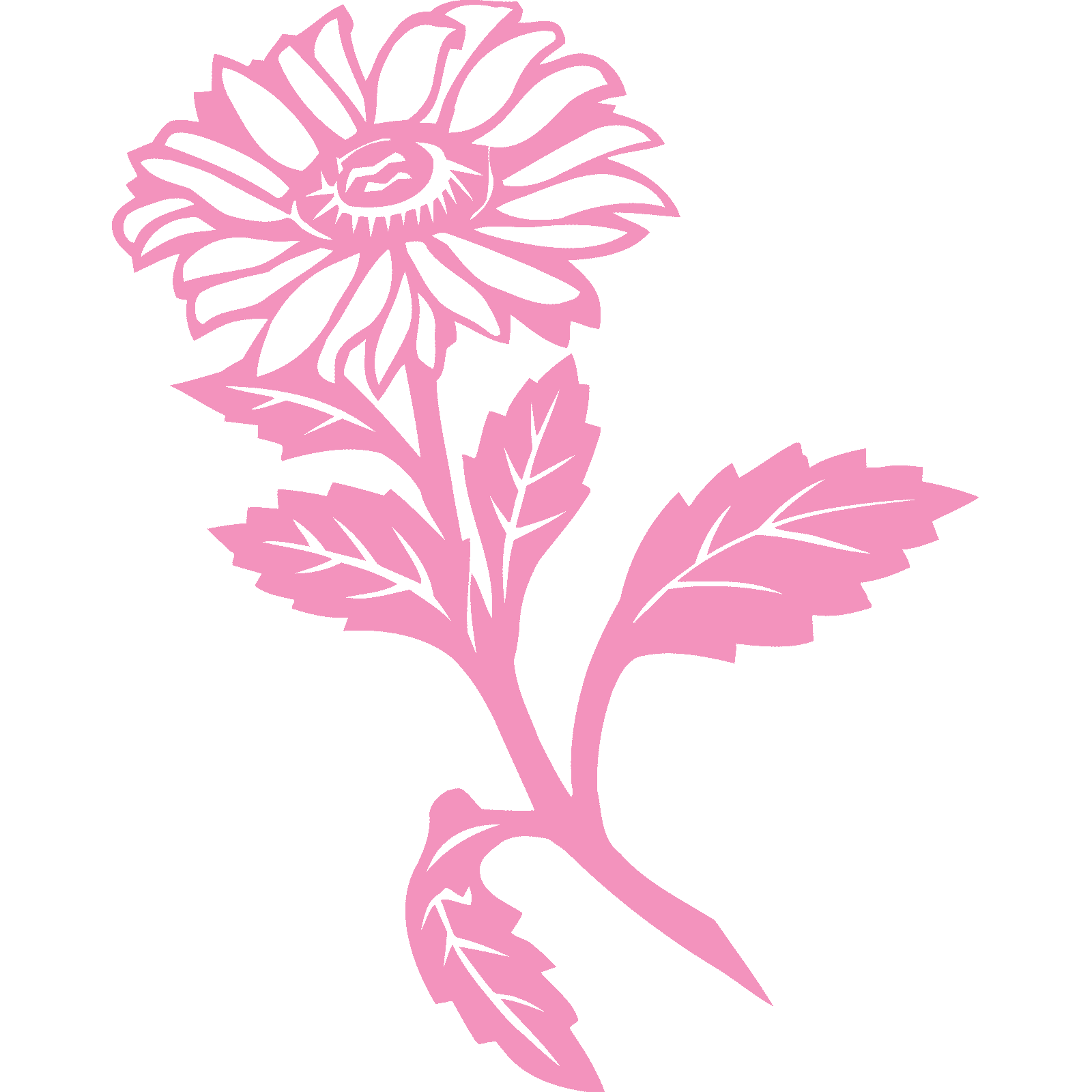 Pegatina de pared de una sola flor Transferencia de calcomanías Home Nature Bedroom Matt Vinyl Reino Unido - Imagen 17 de 36