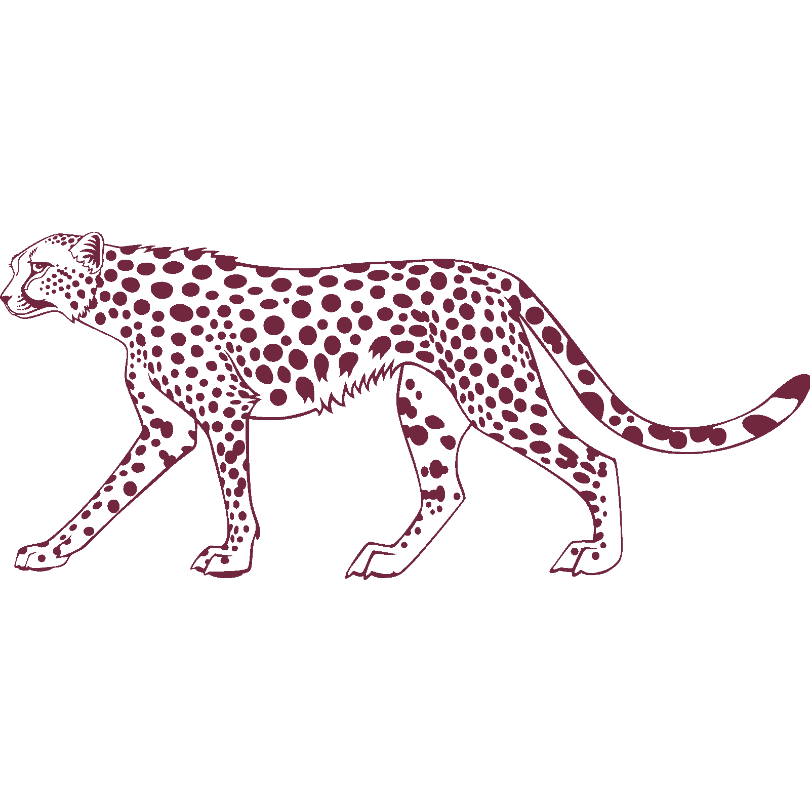 Calcomanía pegatina de pared leopardo gato grande transferencia animal dormitorio hogar vinilo mate Reino Unido - Imagen 16 de 36