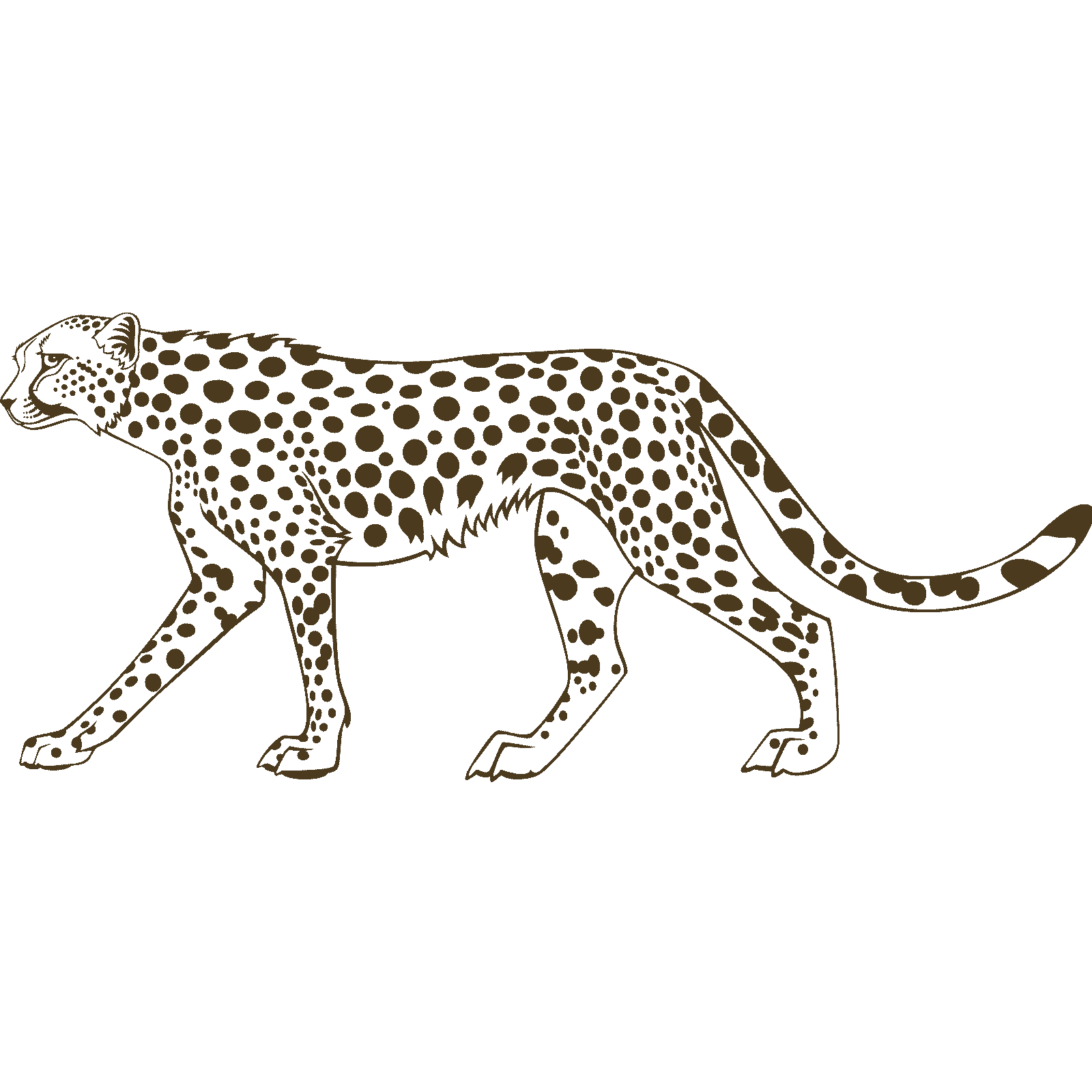Calcomanía pegatina de pared leopardo gato grande transferencia animal dormitorio hogar vinilo mate Reino Unido - Imagen 28 de 36