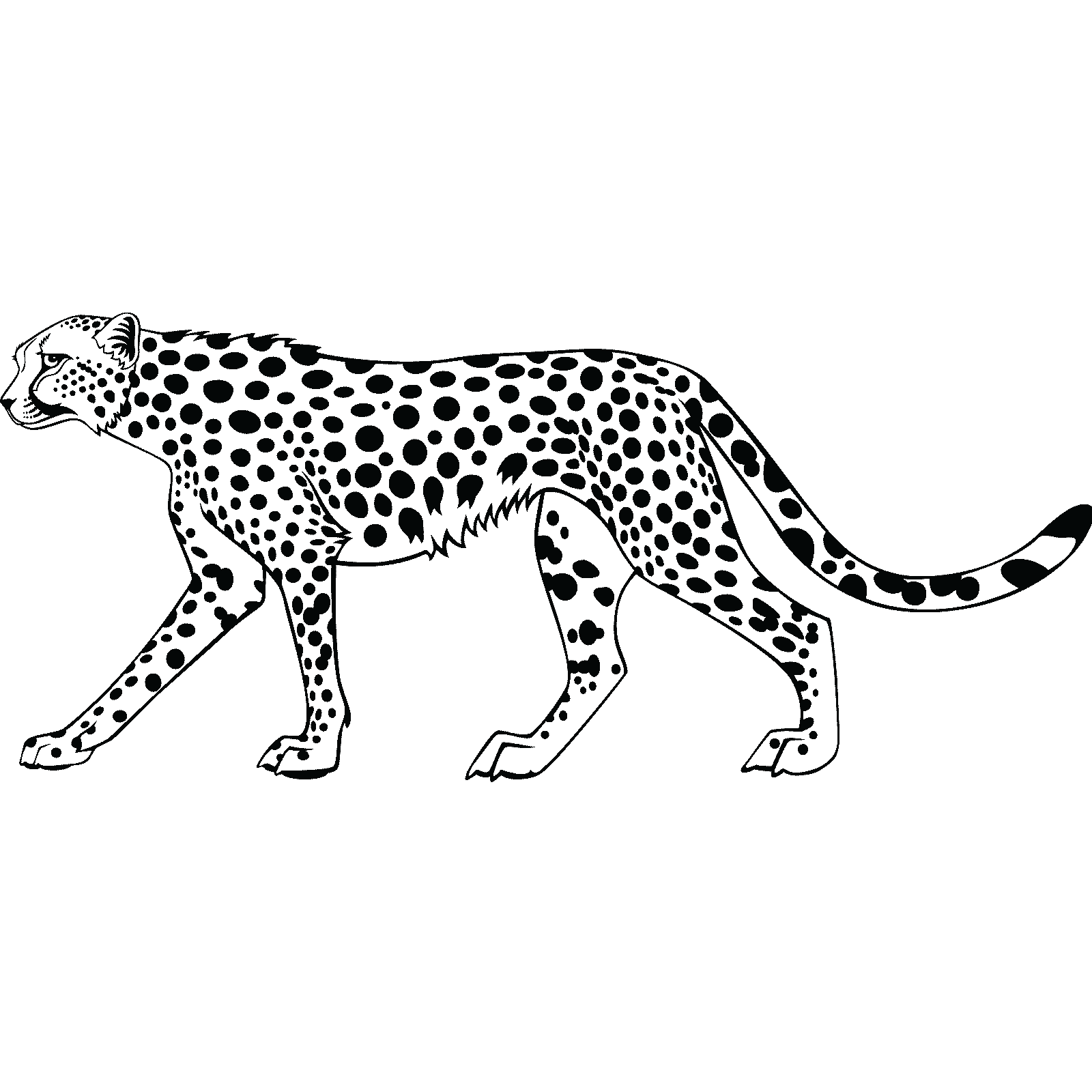 Calcomanía pegatina de pared leopardo gato grande transferencia animal dormitorio hogar vinilo mate Reino Unido - Imagen 33 de 36
