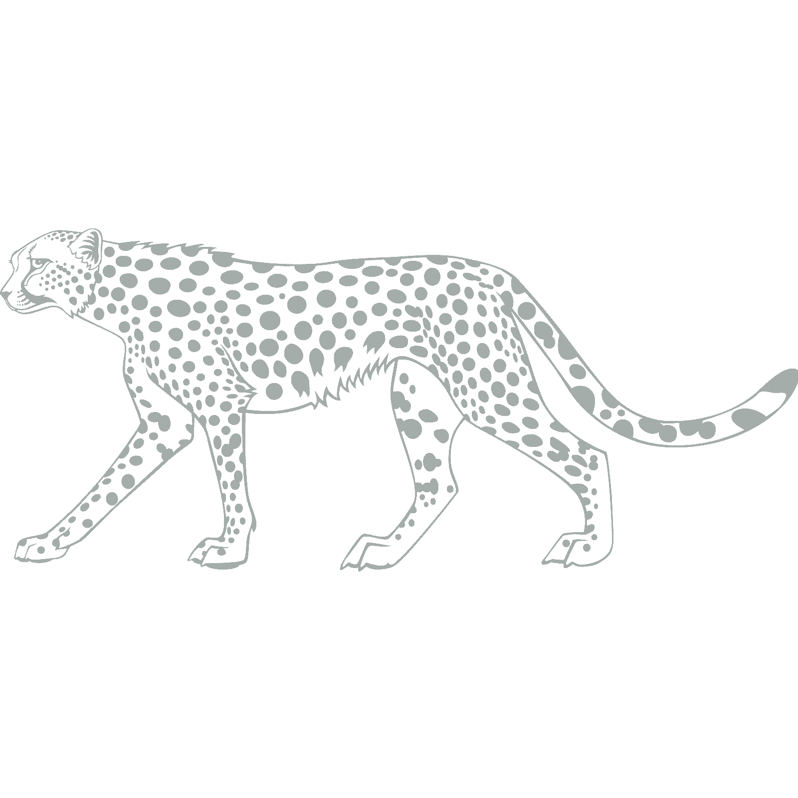 Calcomanía pegatina de pared leopardo gato grande transferencia animal dormitorio hogar vinilo mate Reino Unido - Imagen 36 de 36