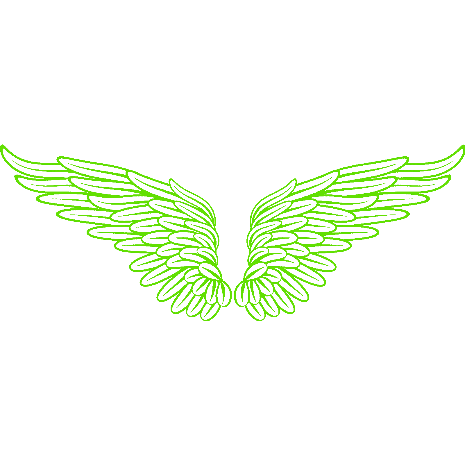 Calcomanía de pared Angel Wings v4 transferencia plumas cielo hogar dormitorio vinilo Reino Unido - Imagen 27 de 36