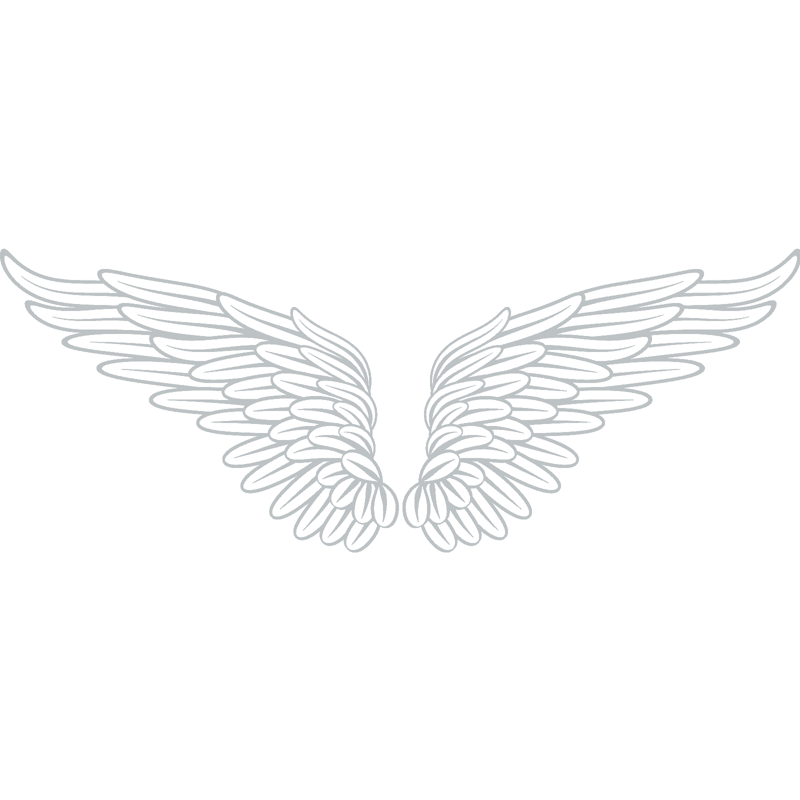 Calcomanía de pared Angel Wings v4 transferencia plumas cielo hogar dormitorio vinilo Reino Unido - Imagen 31 de 36