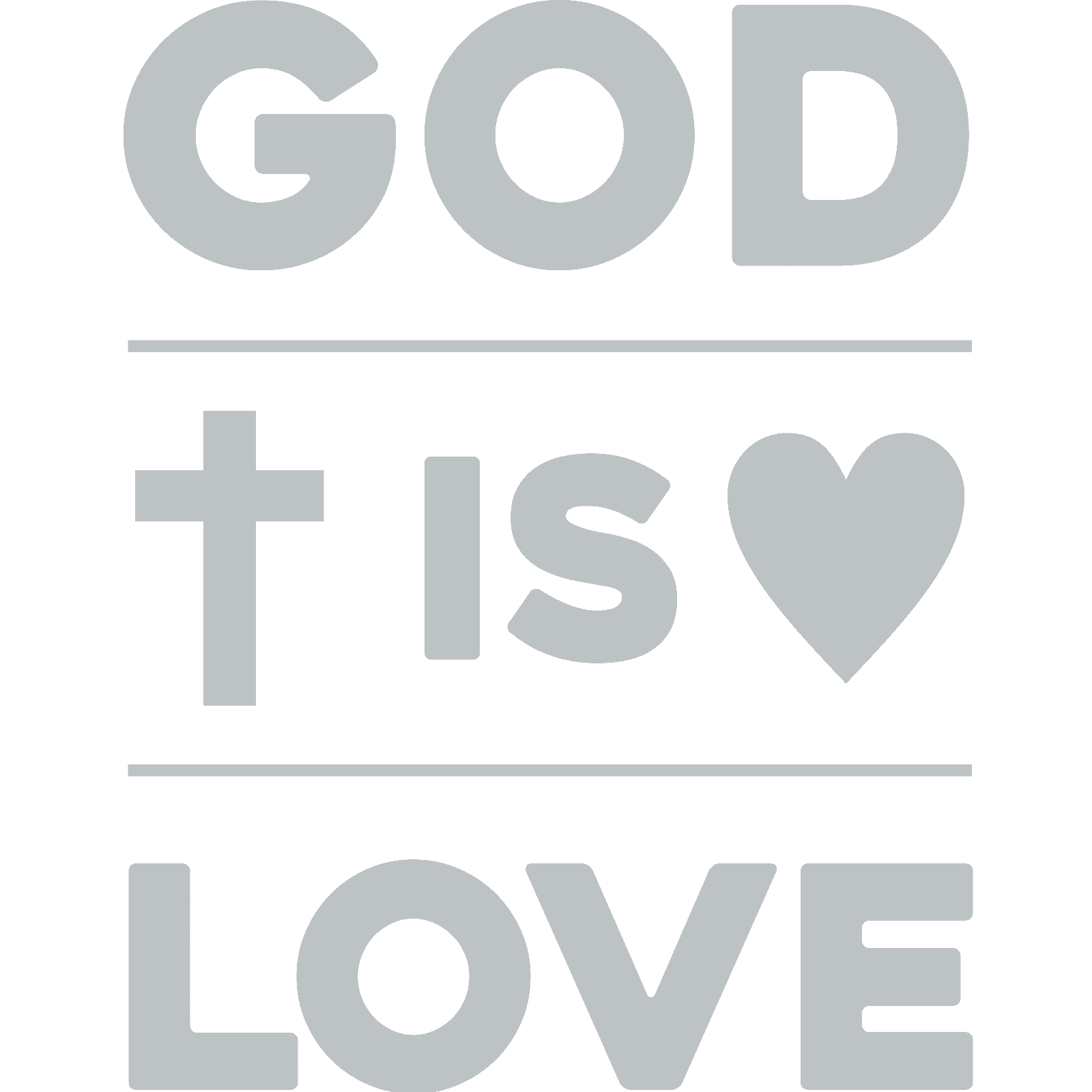 Calcomanía pegatina de pared God Is Love cita Biblia cristiana Religiosa hogar Jesús decoración - Imagen 31 de 36