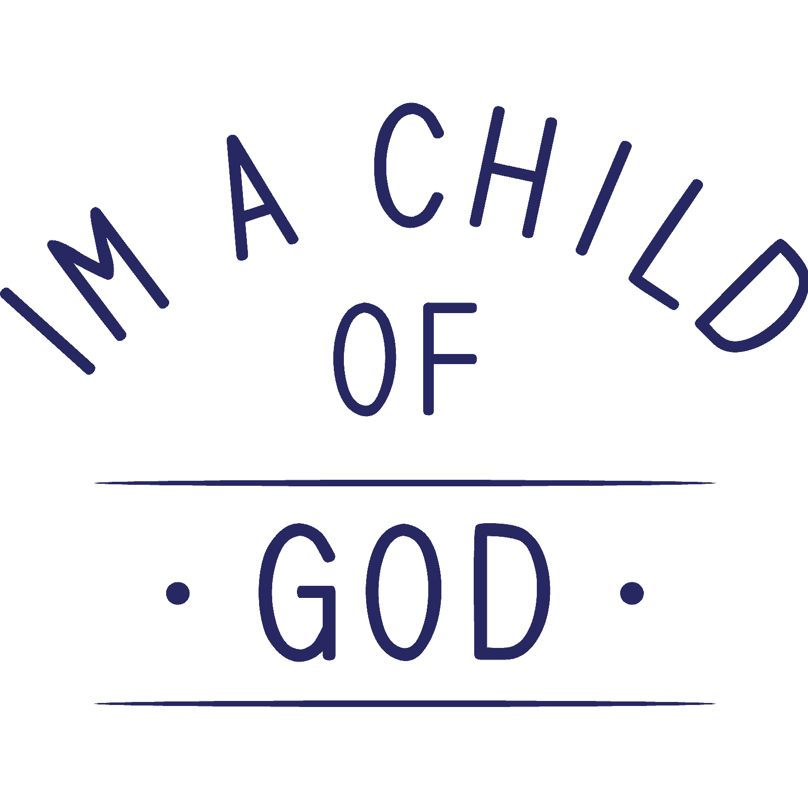 Calcomanía adhesiva de pared IM Child of God cita religiosa cristiana Biblia Jesús - Imagen 20 de 36