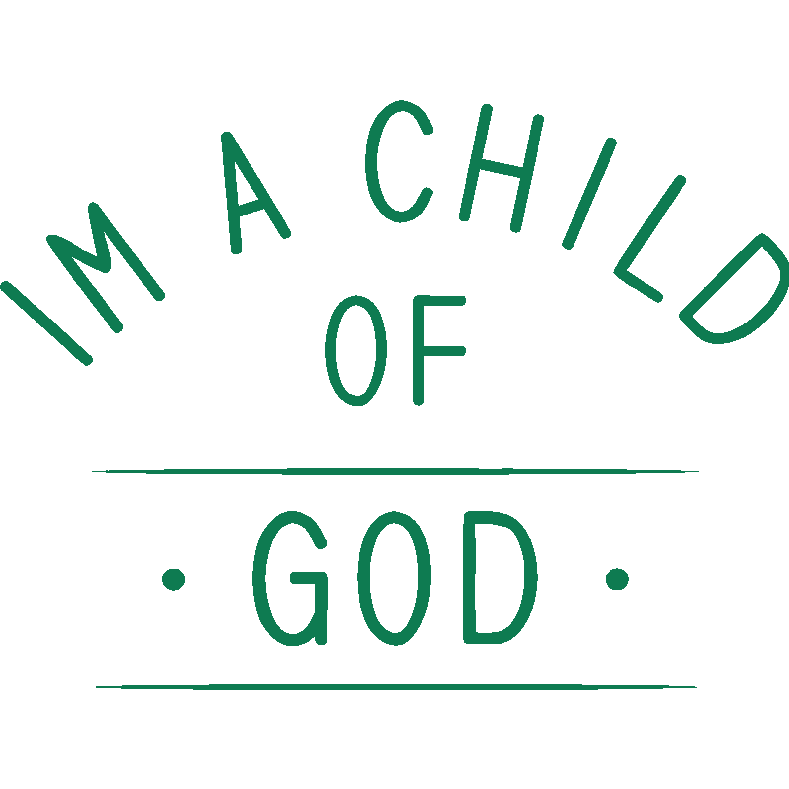 Calcomanía adhesiva de pared IM Child of God cita religiosa cristiana Biblia Jesús - Imagen 25 de 36