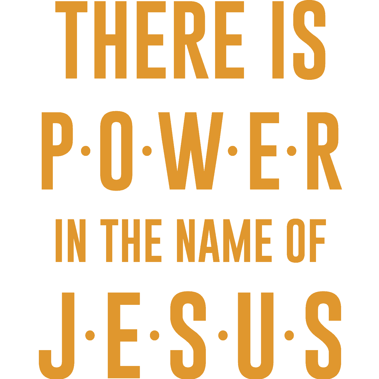 Hay poder en el nombre de Jesús pegatina de pared calcomanía cita Biblia cristiana - Imagen 14 de 36