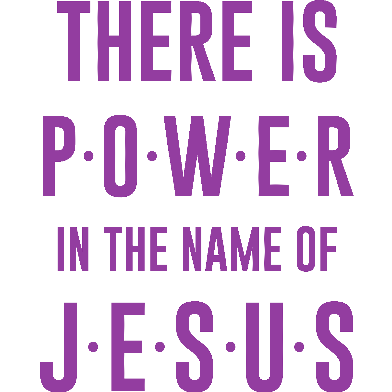 Hay poder en el nombre de Jesús pegatina de pared calcomanía cita Biblia cristiana - Imagen 19 de 36
