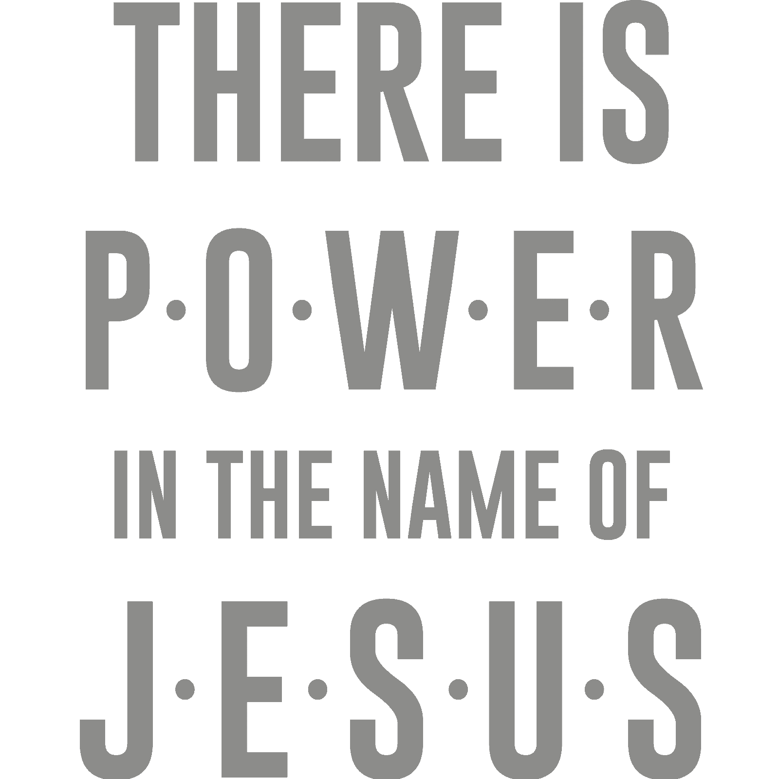 Hay poder en el nombre de Jesús pegatina de pared calcomanía cita Biblia cristiana - Imagen 32 de 36