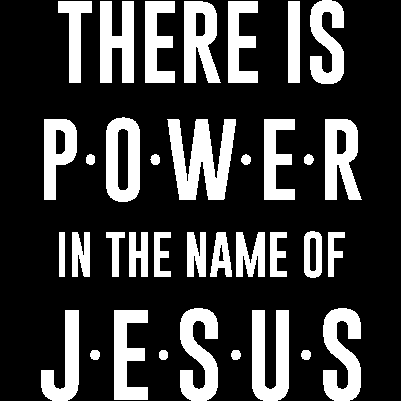 Hay poder en el nombre de Jesús pegatina de pared calcomanía cita Biblia cristiana - Imagen 34 de 36