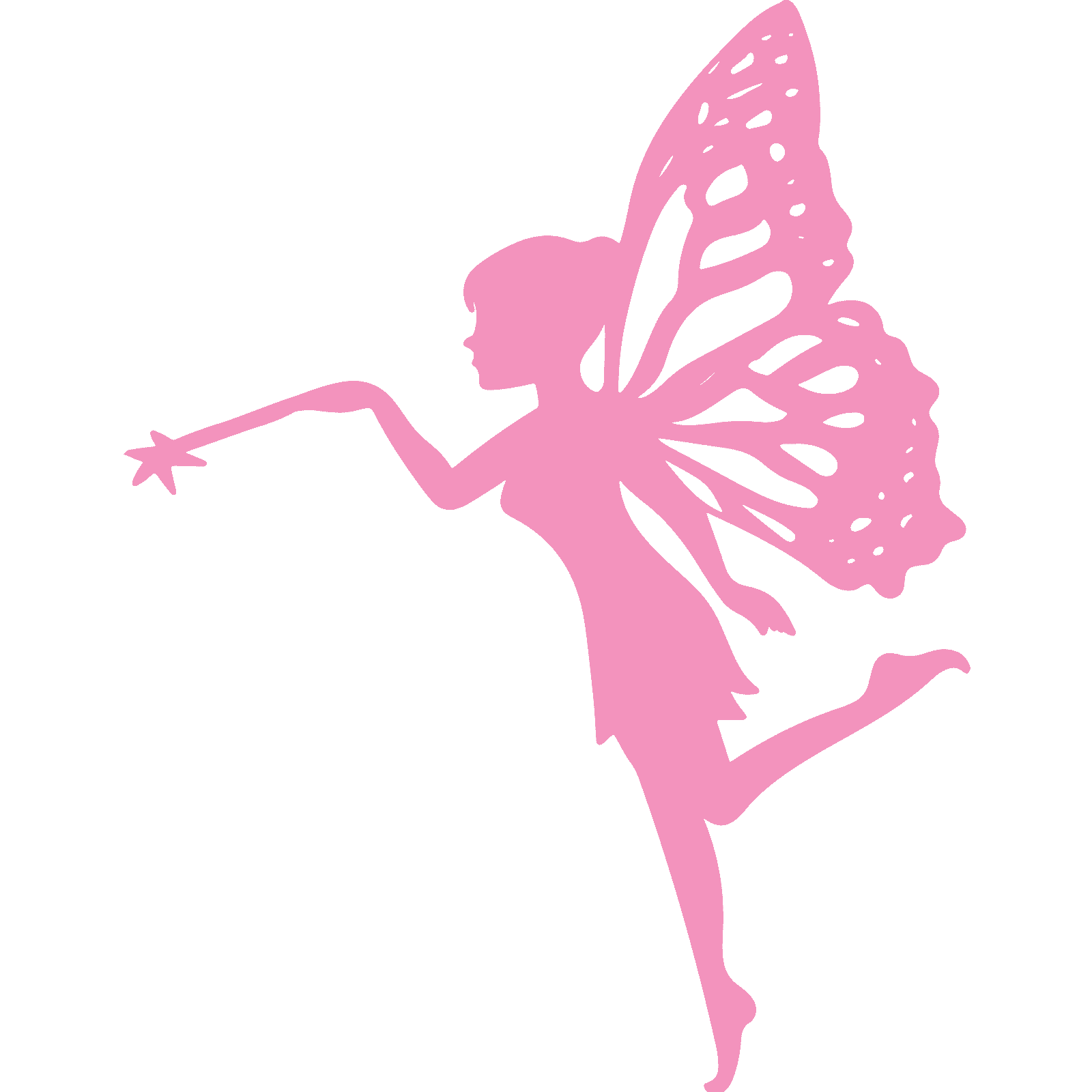 Calcomanía adhesiva de pared Fairy Casting A Spell niños guardería dormitorio fantasía decoración - Imagen 17 de 36