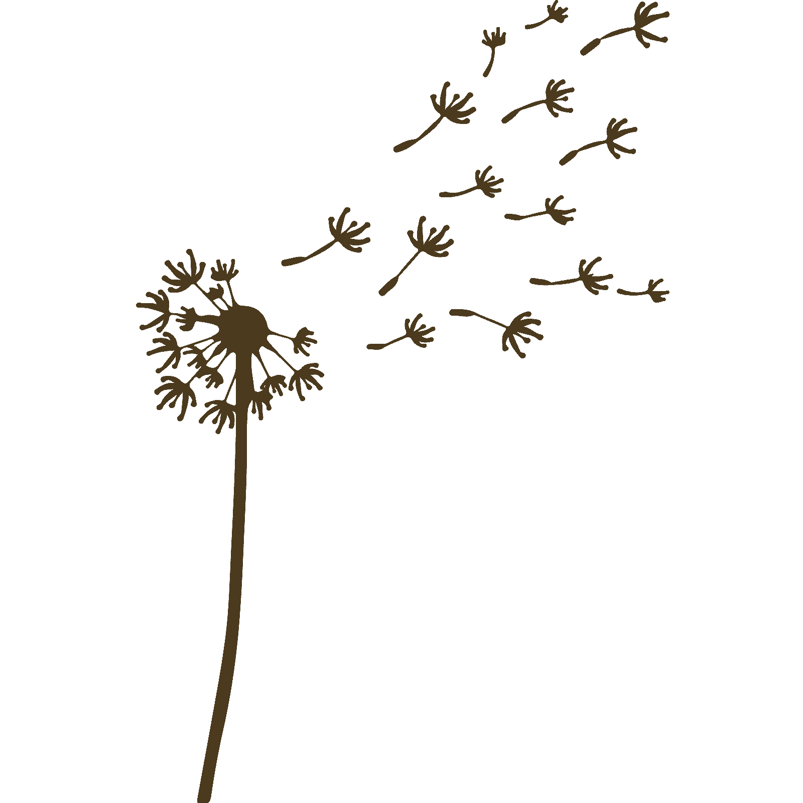 Calcomanía pegatina de pared que sopla diente de león naturaleza hogar dormitorio cocina decoración - Imagen 28 de 36