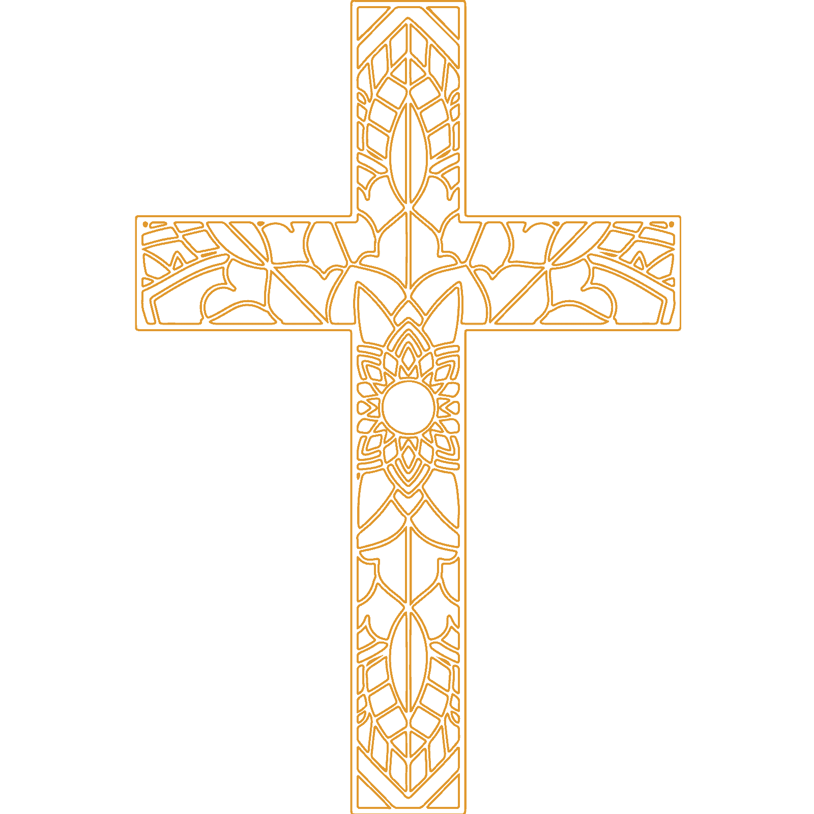 Calcomanía decorativa de pared cruz cristiana Jesús decoración religiosa del hogar - Imagen 14 de 36