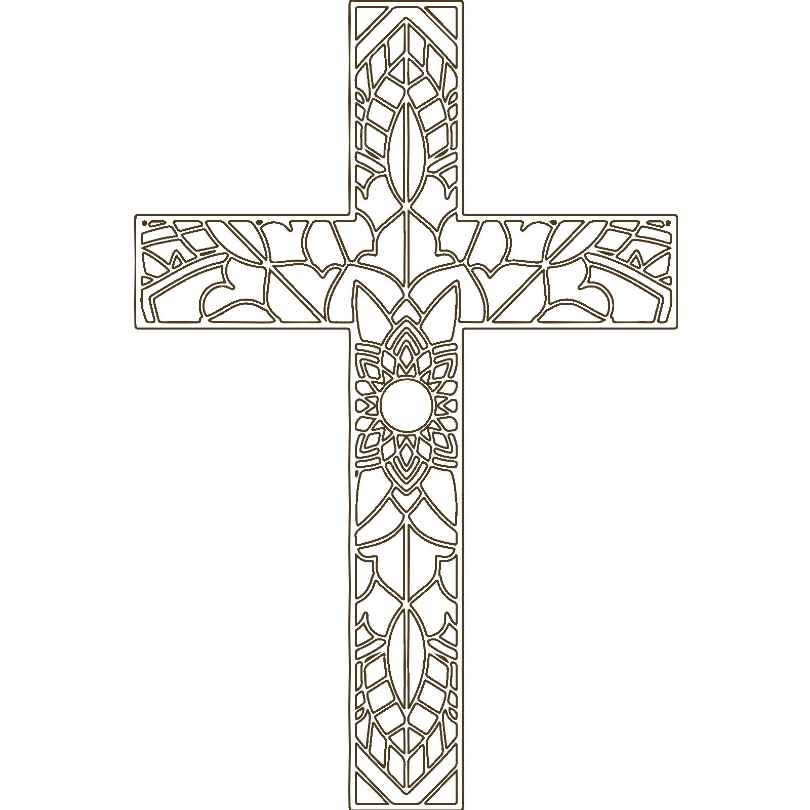 Calcomanía decorativa de pared cruz cristiana Jesús decoración religiosa del hogar - Imagen 28 de 36