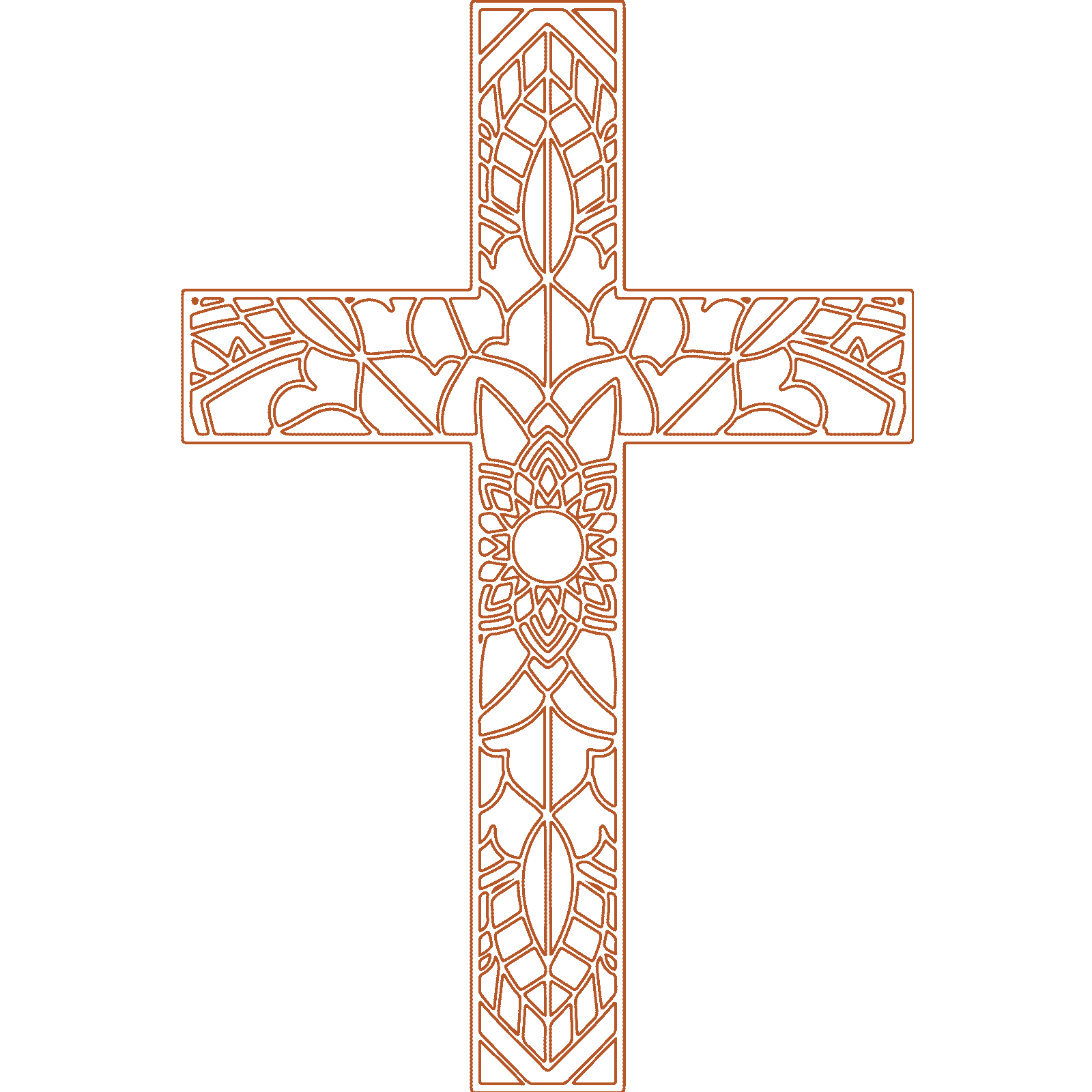 Calcomanía decorativa de pared cruz cristiana Jesús decoración religiosa del hogar - Imagen 29 de 36