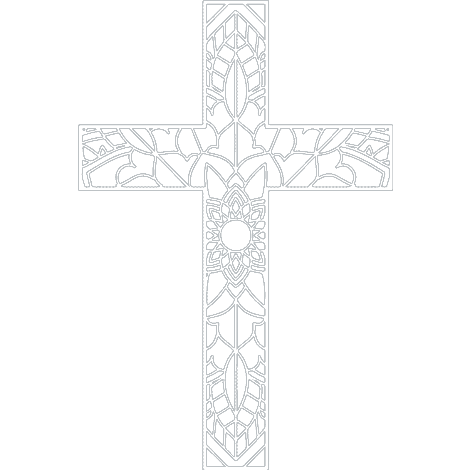 Calcomanía decorativa de pared cruz cristiana Jesús decoración religiosa del hogar - Imagen 31 de 36