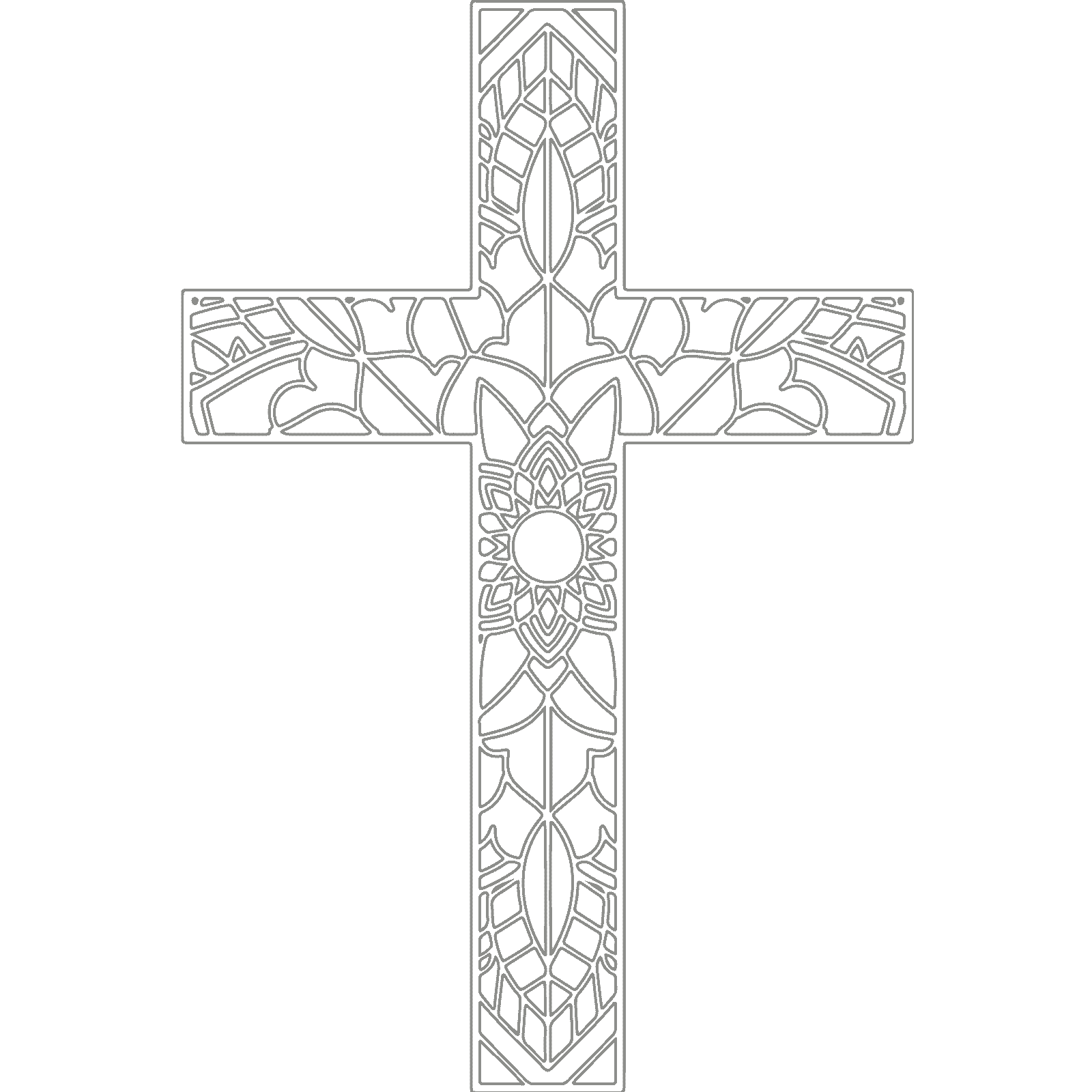 Calcomanía decorativa de pared cruz cristiana Jesús decoración religiosa del hogar - Imagen 32 de 36