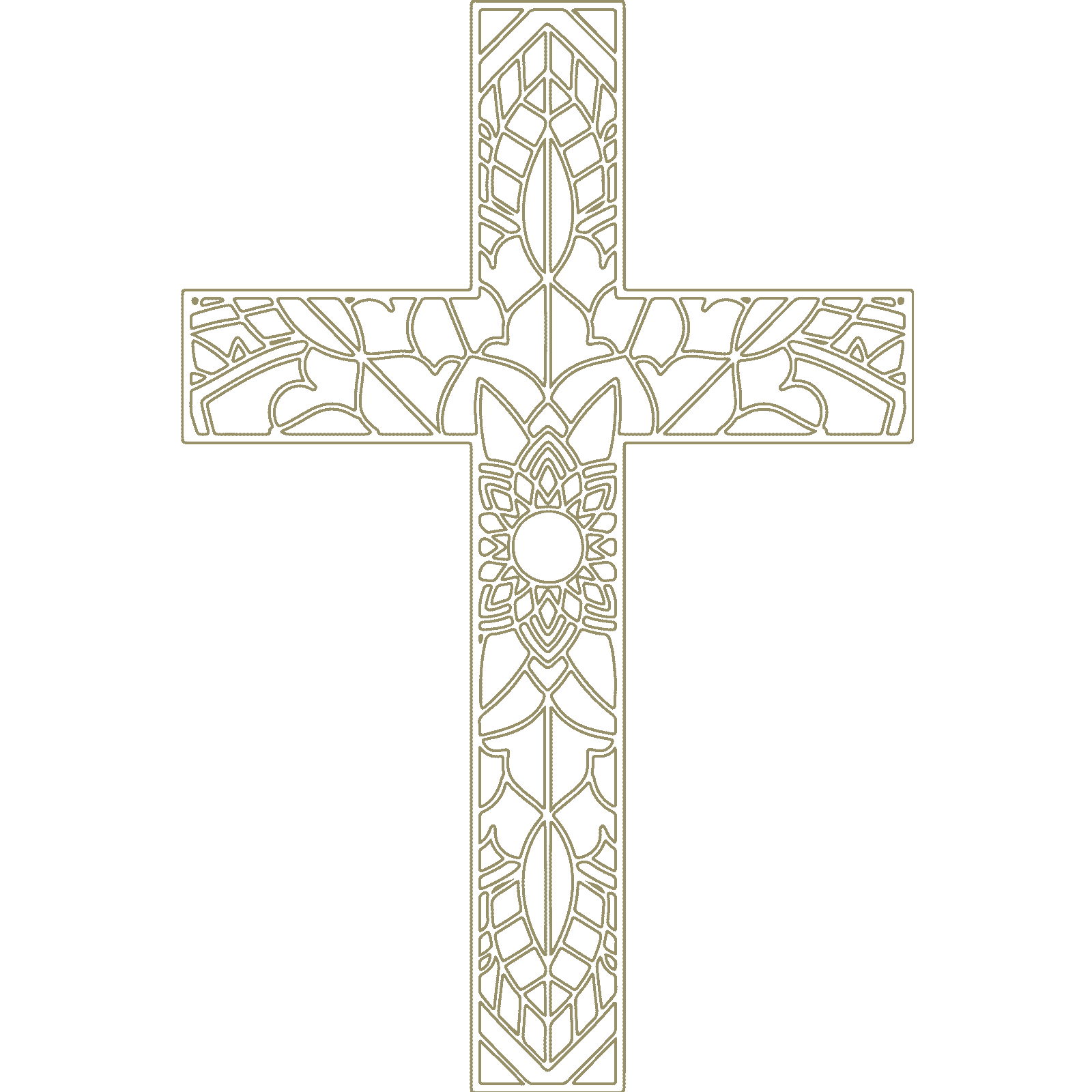 Calcomanía decorativa de pared cruz cristiana Jesús decoración religiosa del hogar - Imagen 35 de 36